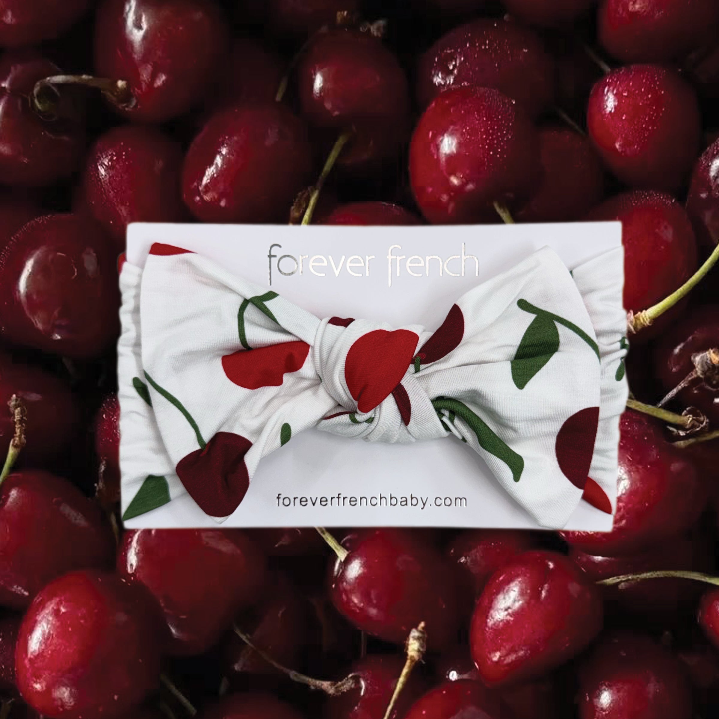 Bamboo Head Wrap | Cherry