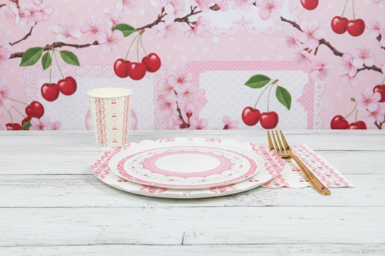 Coquette Cherry Party Supplies In A Box