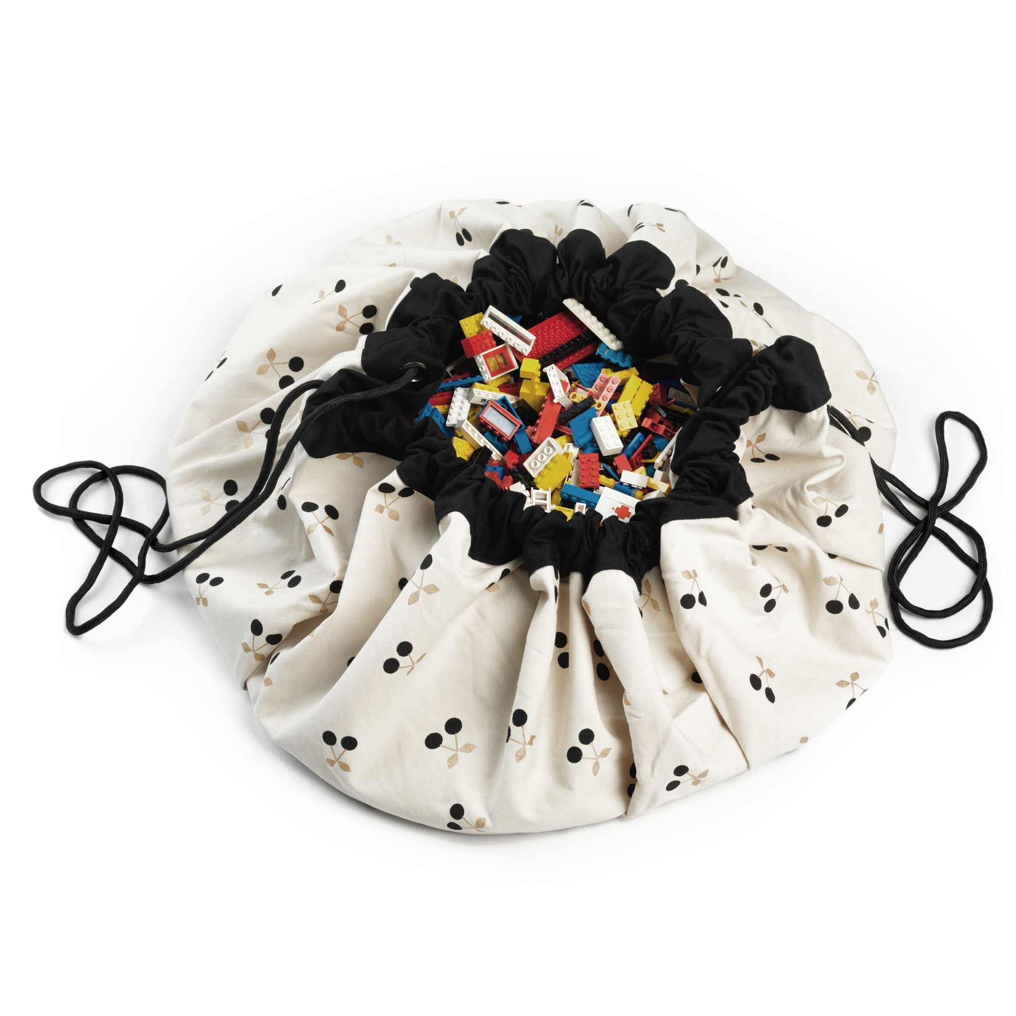 Cherry Gold Toy Storage Bag