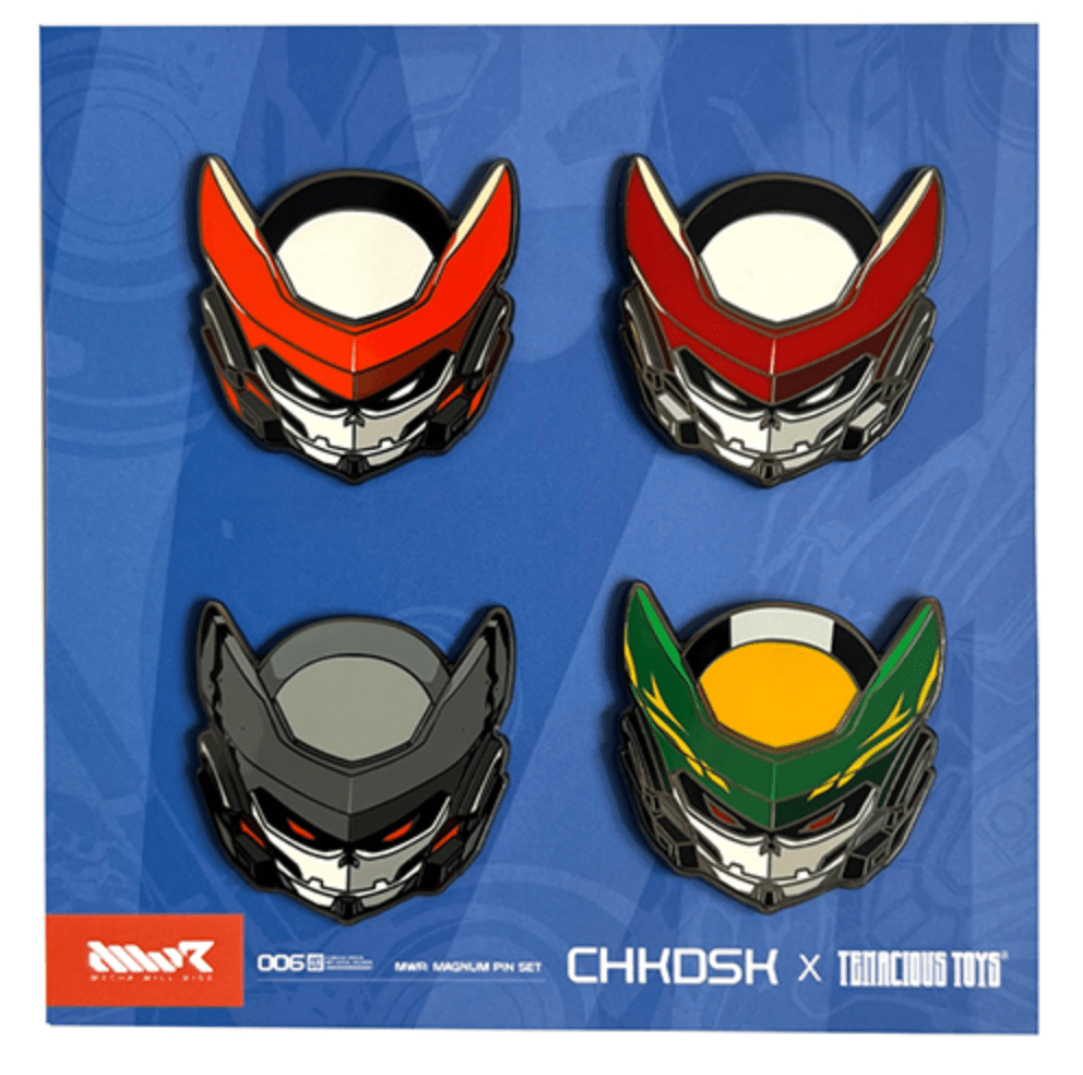 Chk_dsk Magnum Enamel Pin Set Nycc Exclusive