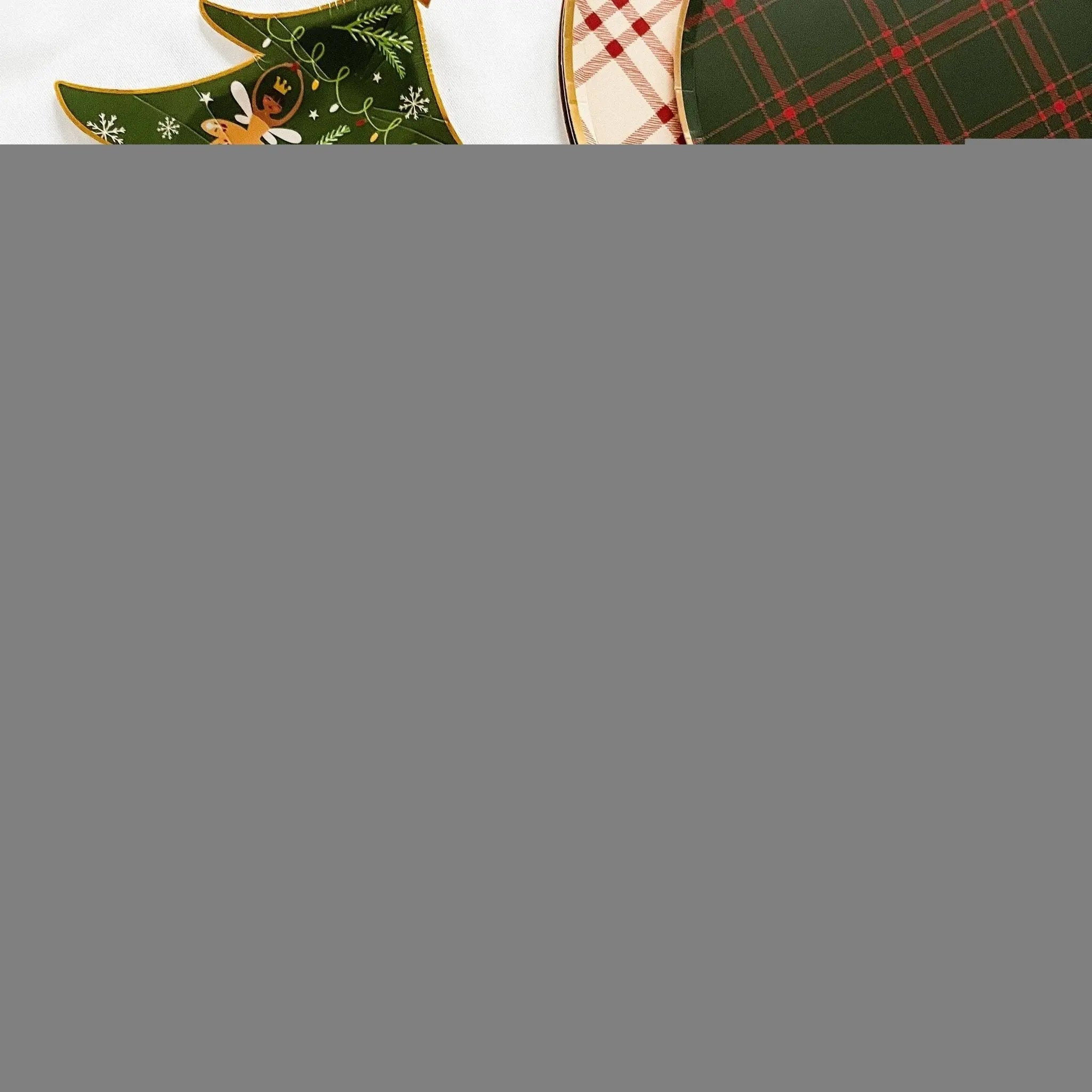 Christmas Tree Plate