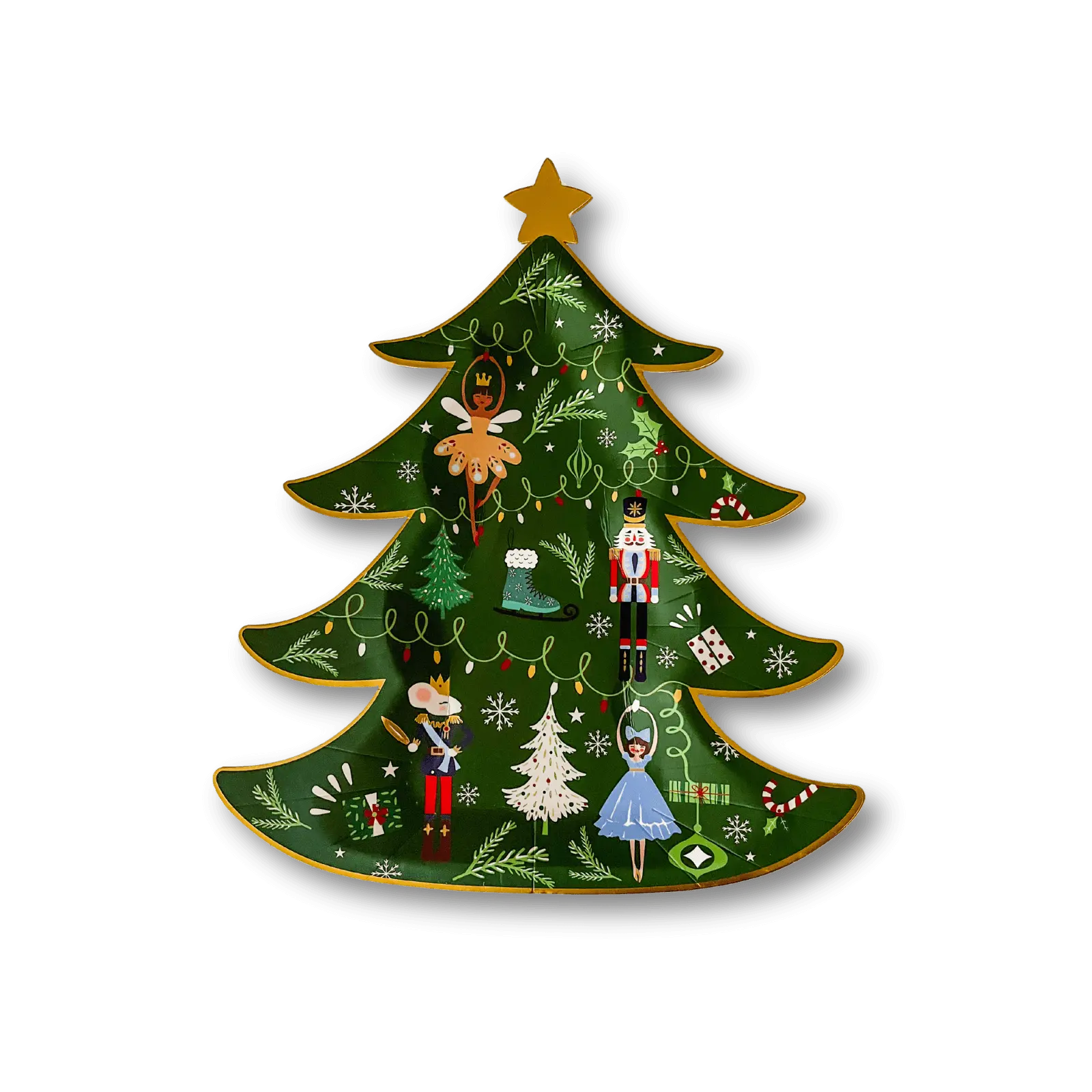 Christmas Tree Plate