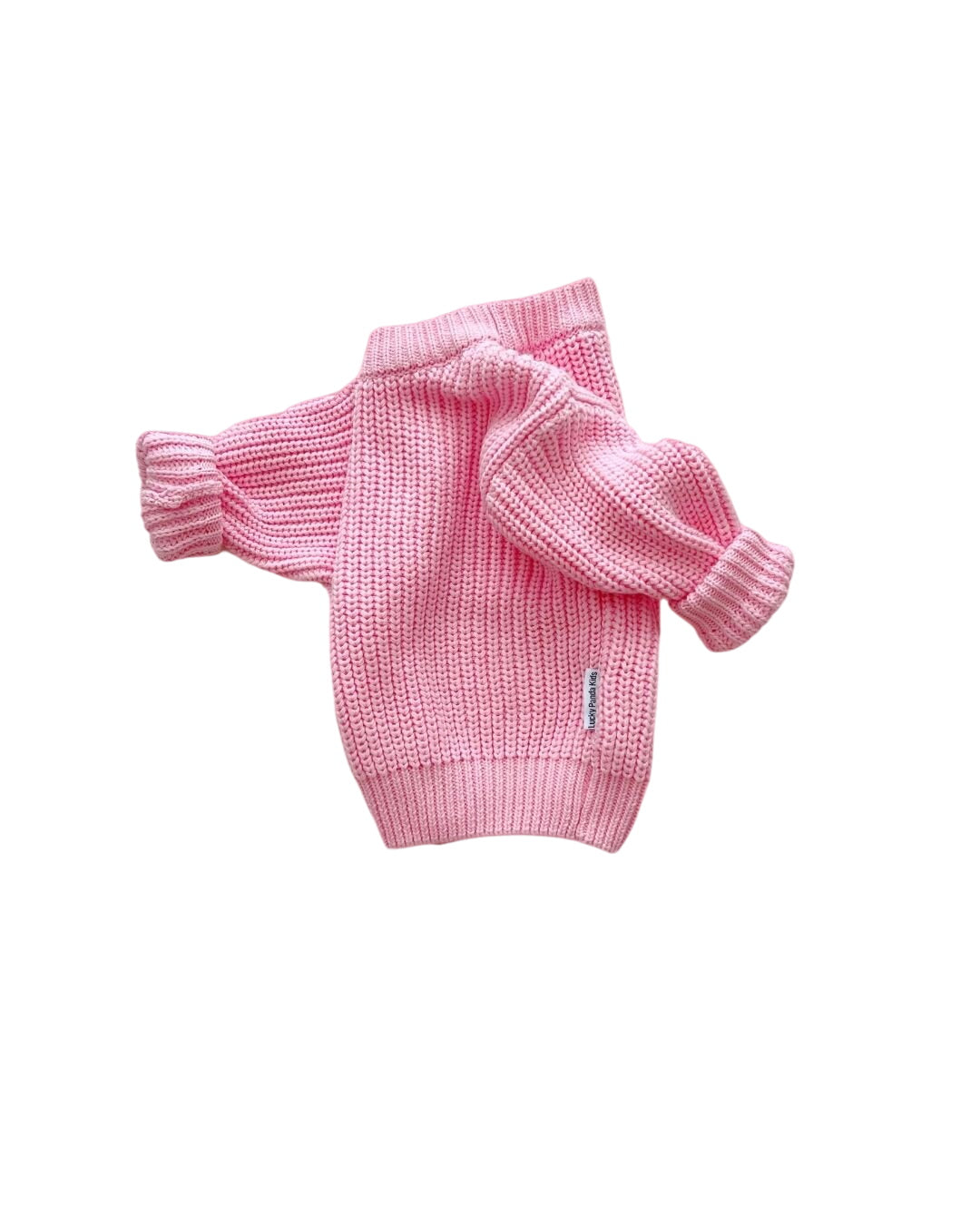 Chunky Knit Sweater | Pink