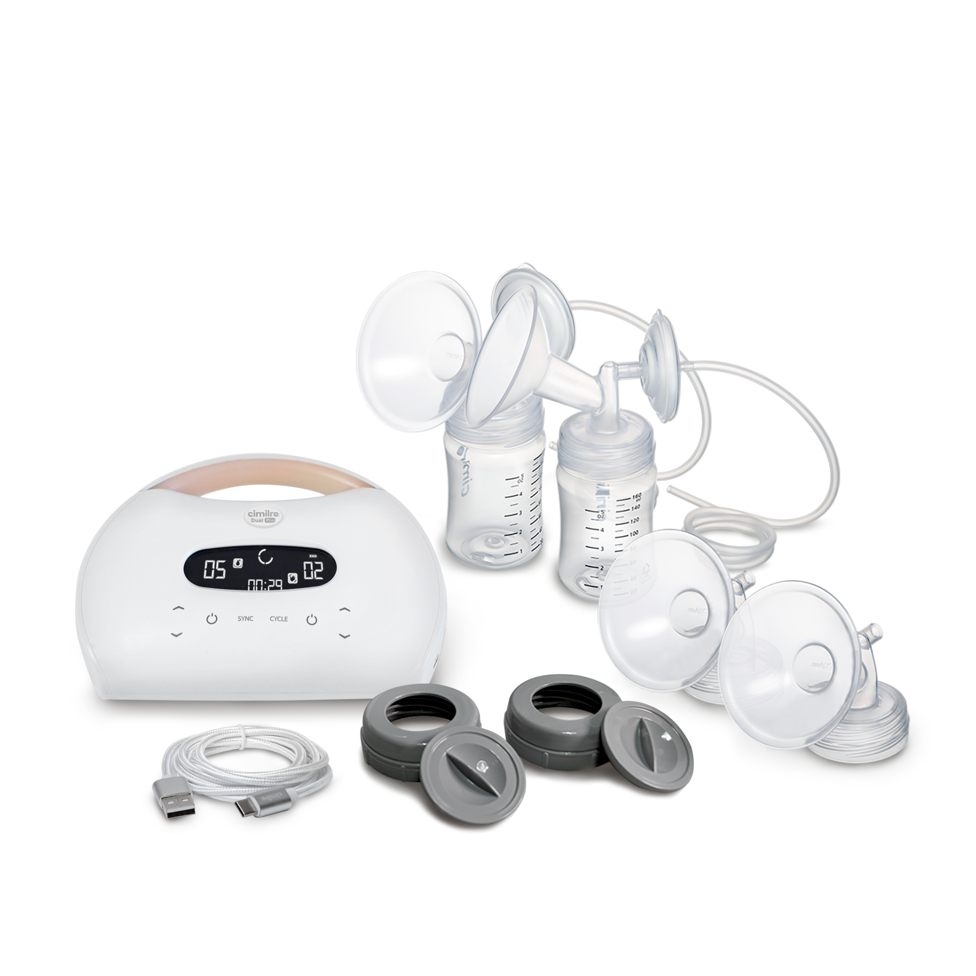 S7 Dual Pro Rechargeable Breast Pump