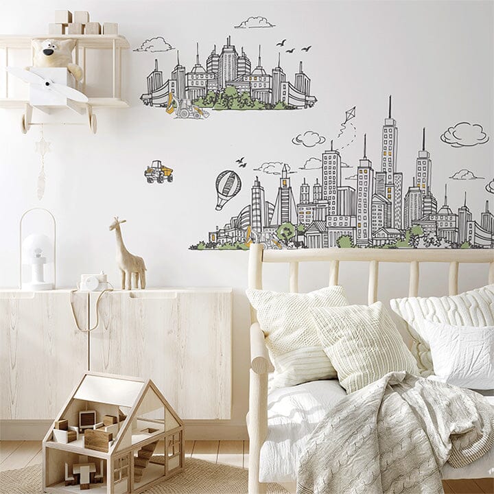 Cityscape Wall Decals