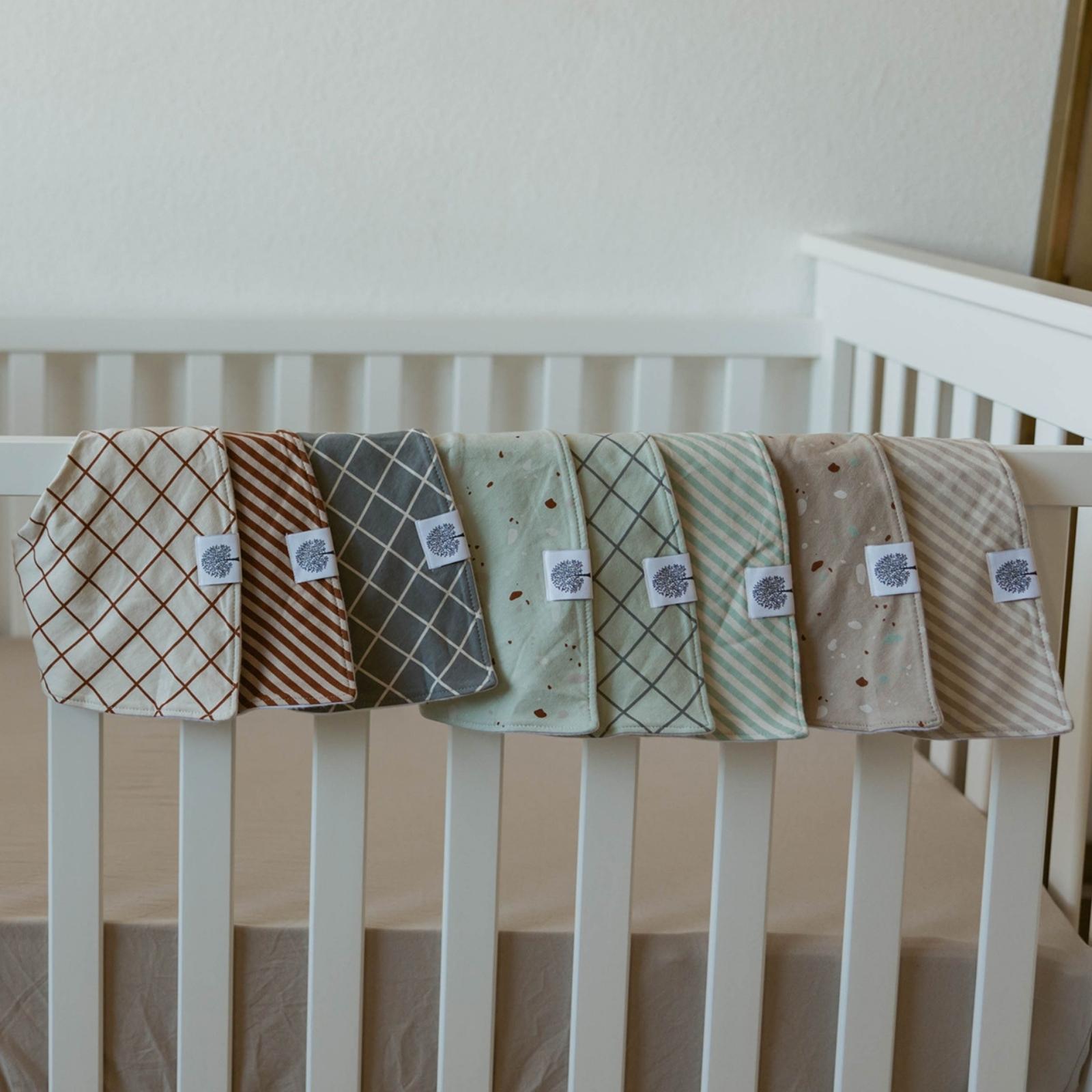 Clay Bandana Bib Set (8 Pack)