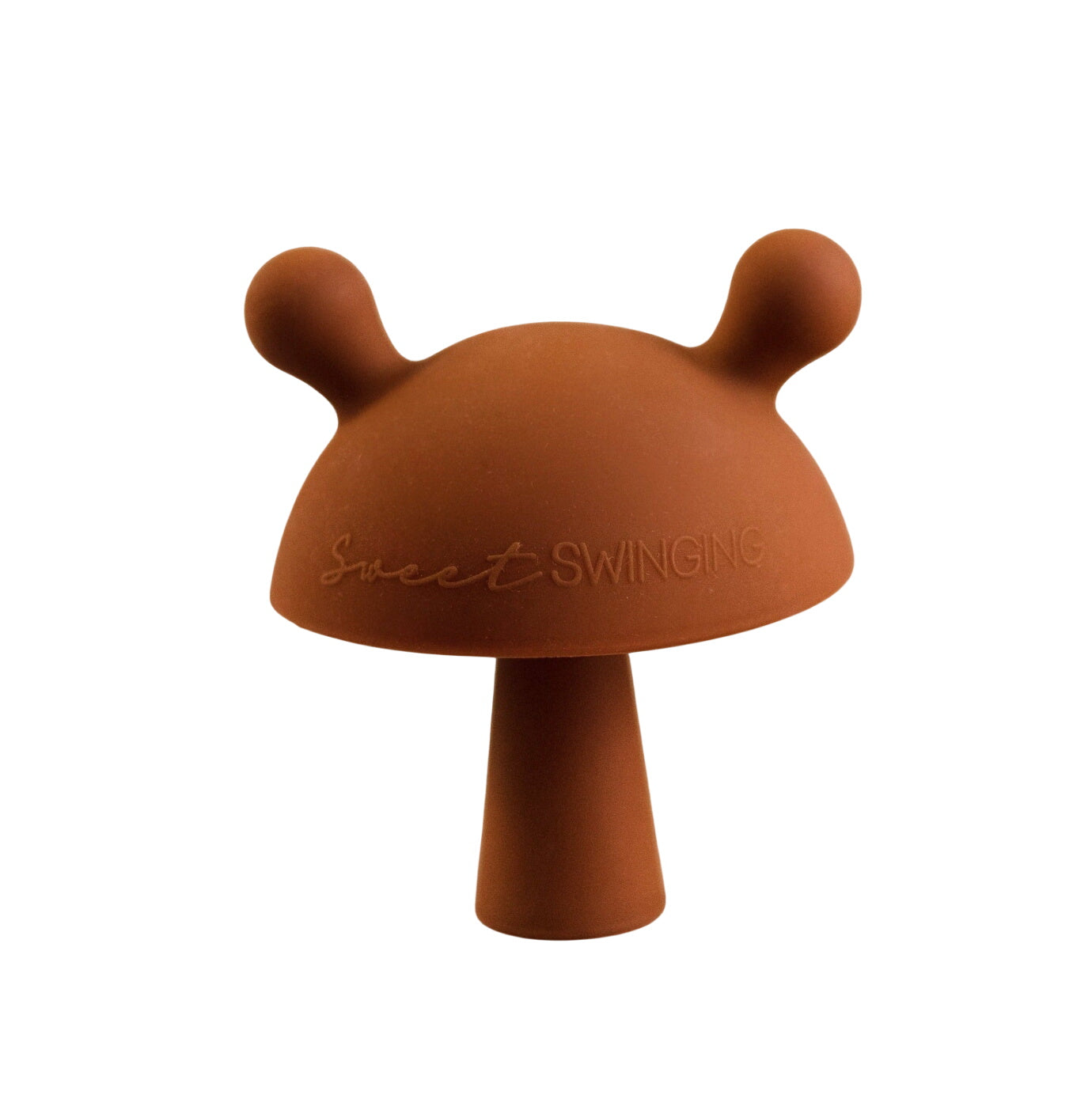 Mushroom Teether-clay