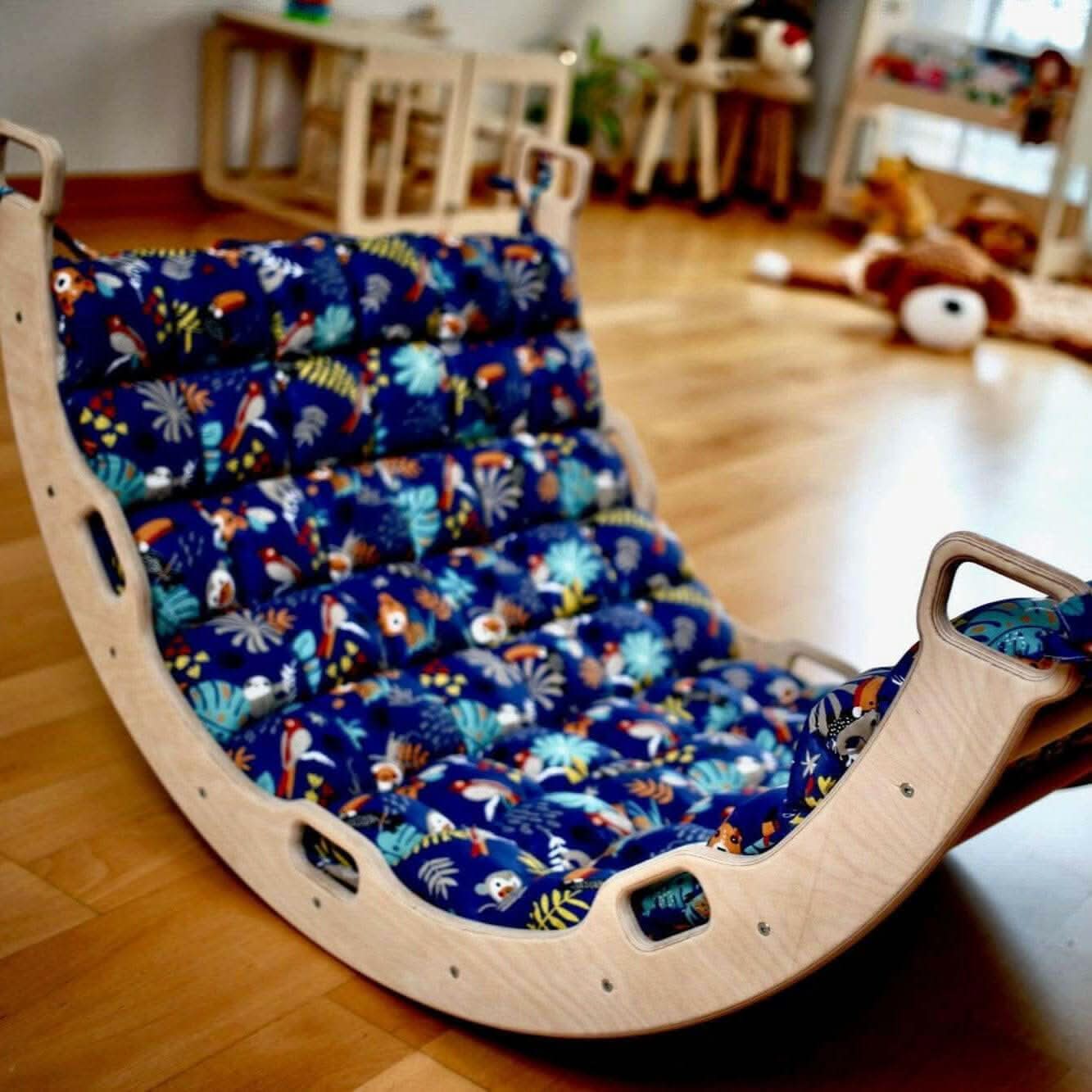 Montessori Climber Set: Arch, Rocker, Ramp, And Pillow Options