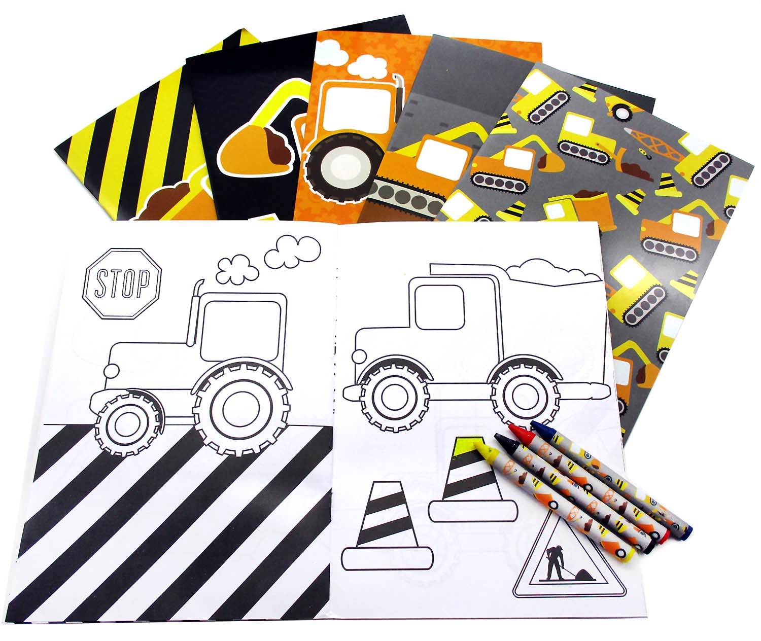 Construction Birthday Party Gift Boxes For Kids
