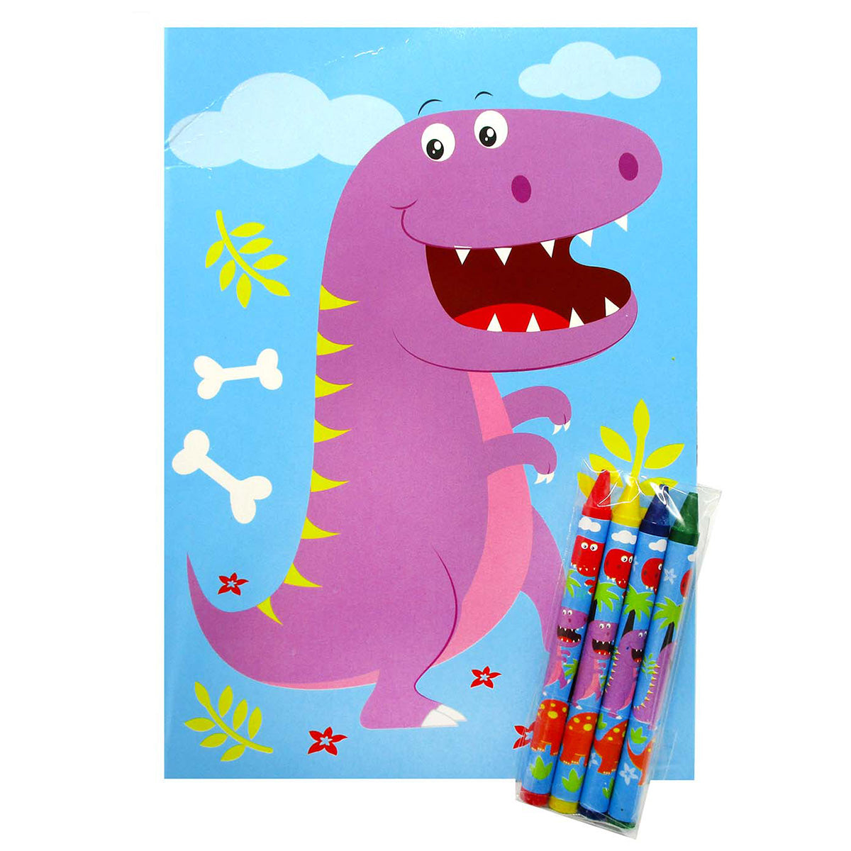 Dinosaurs Coloring Books - Set Of 6 Or 12