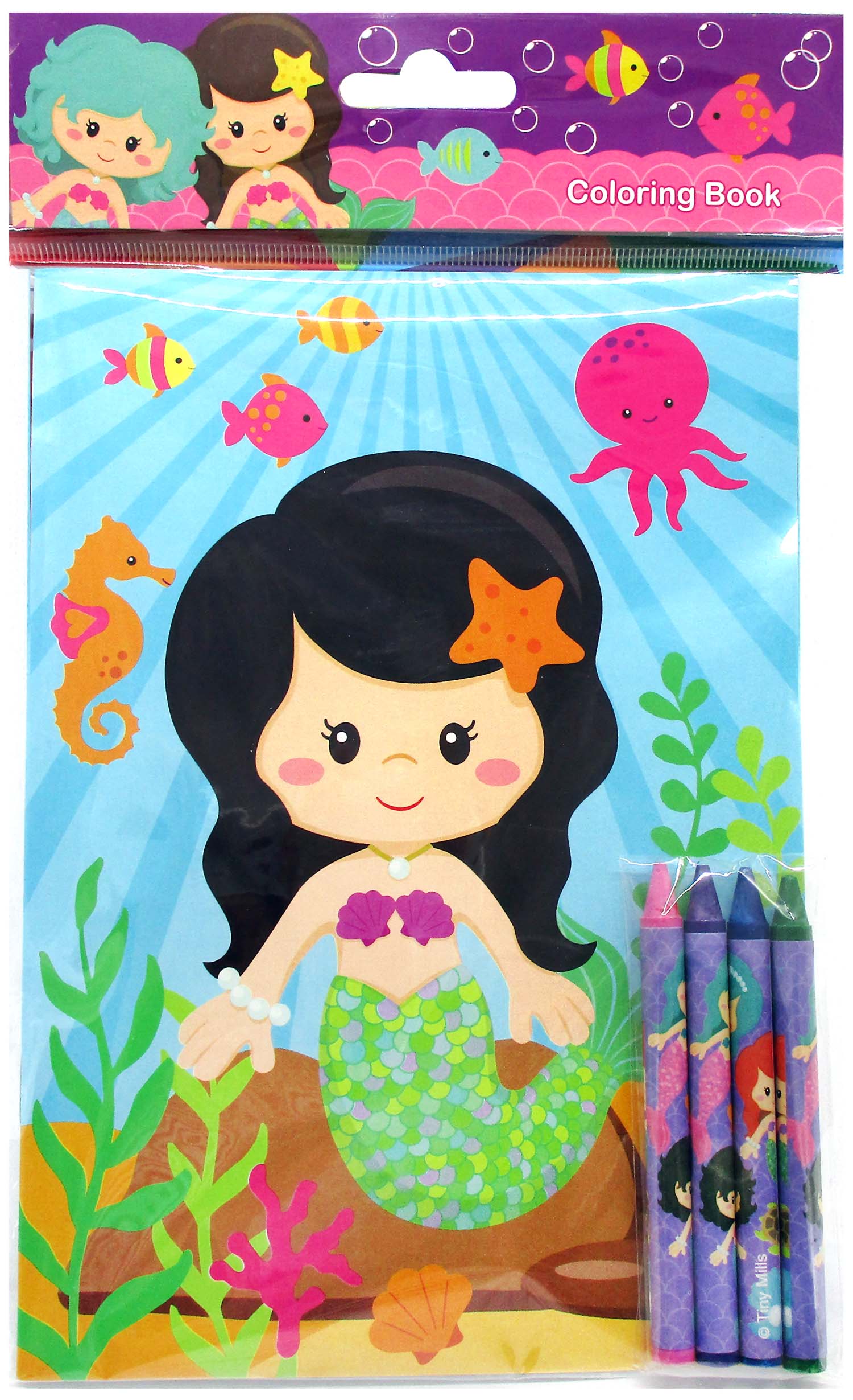 Mermaids Coloring Books - Set Of 6 Or 12