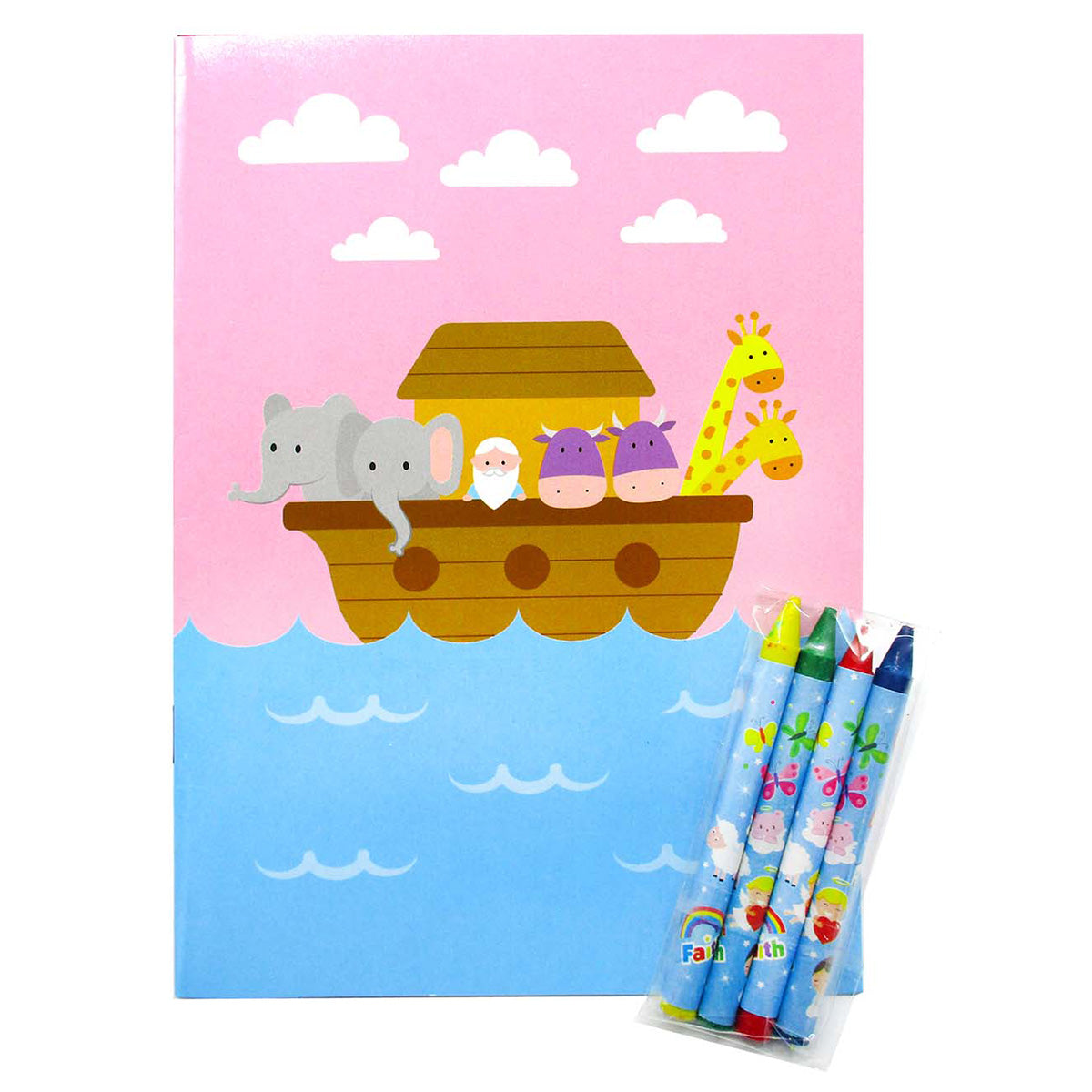 Religious Coloring Books - Set Of 6 Or 12