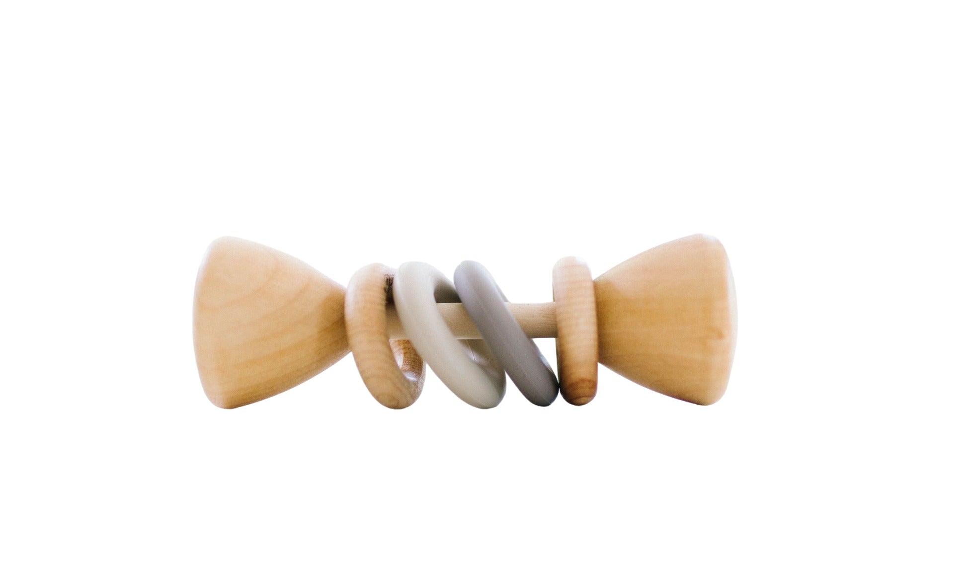 Color Block Classic Baby Rattle