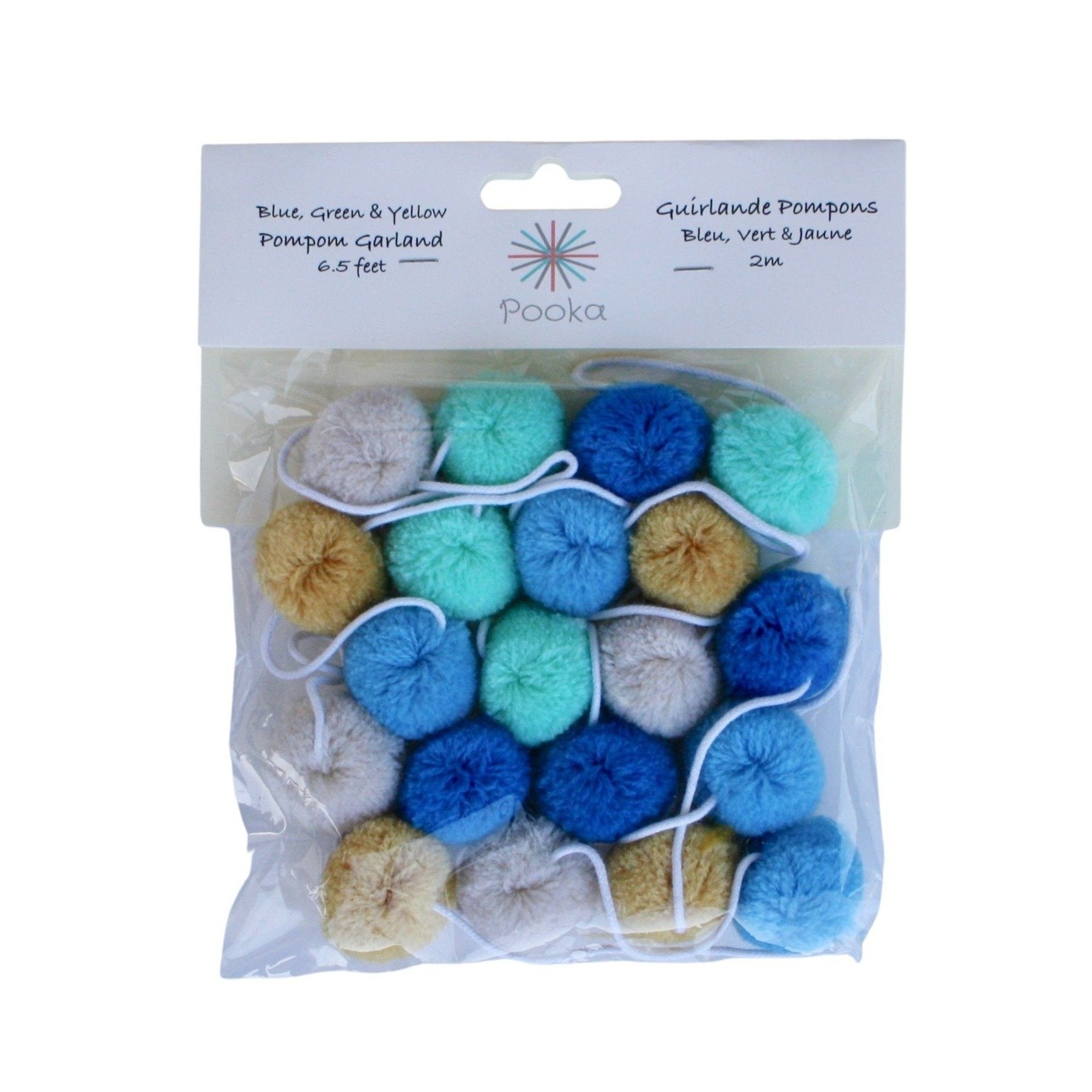 Colorful Pompom Garland