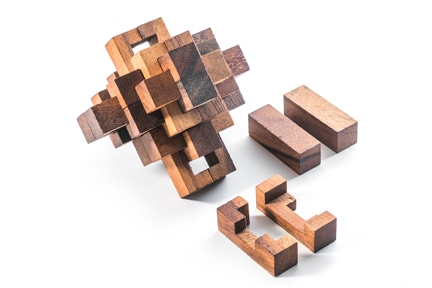 Construct Puzzle - Interlocking 24 Piece Burr Puzzle