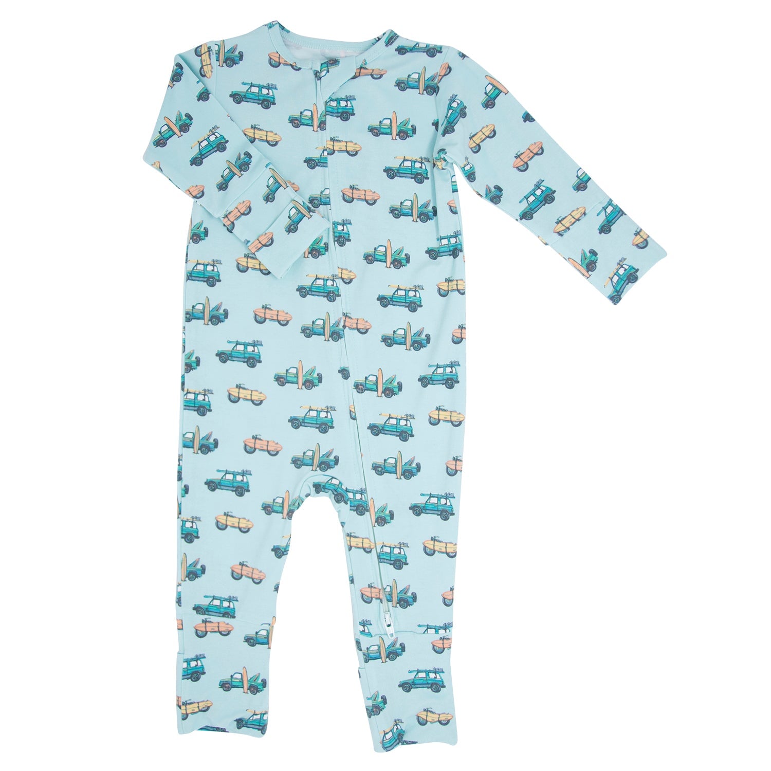 Baby Club Chic Sailing In Summer Printed Romper main image 0