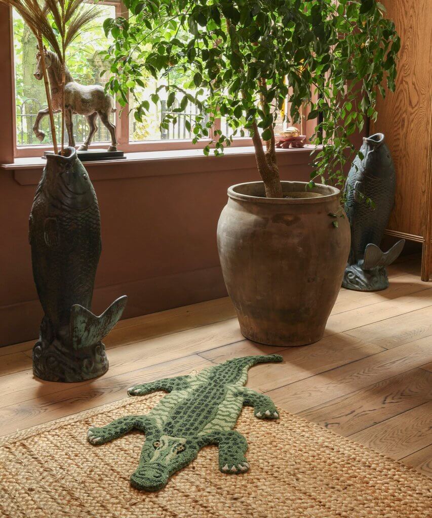 Coolio Crocodile Rug Small