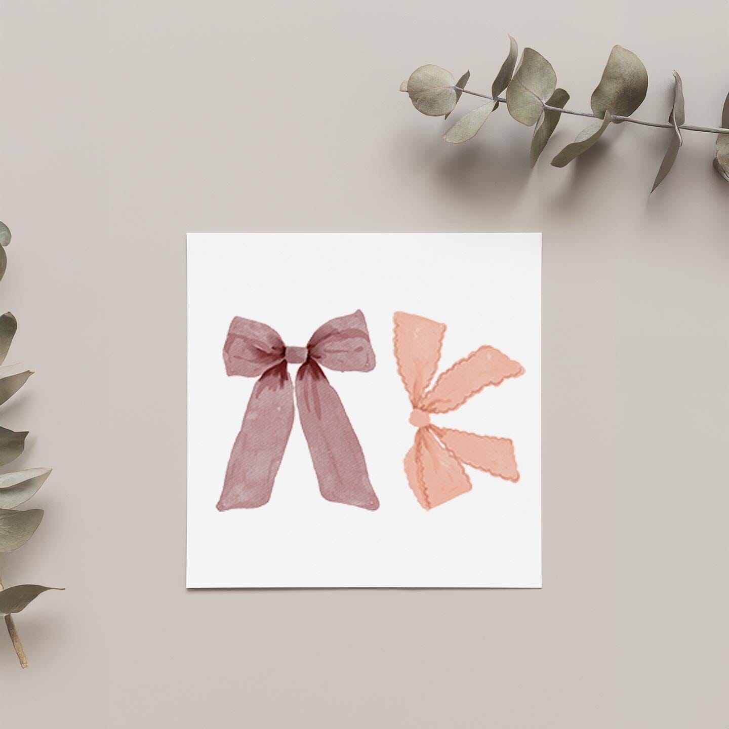 Coquette Bow Wall Decals