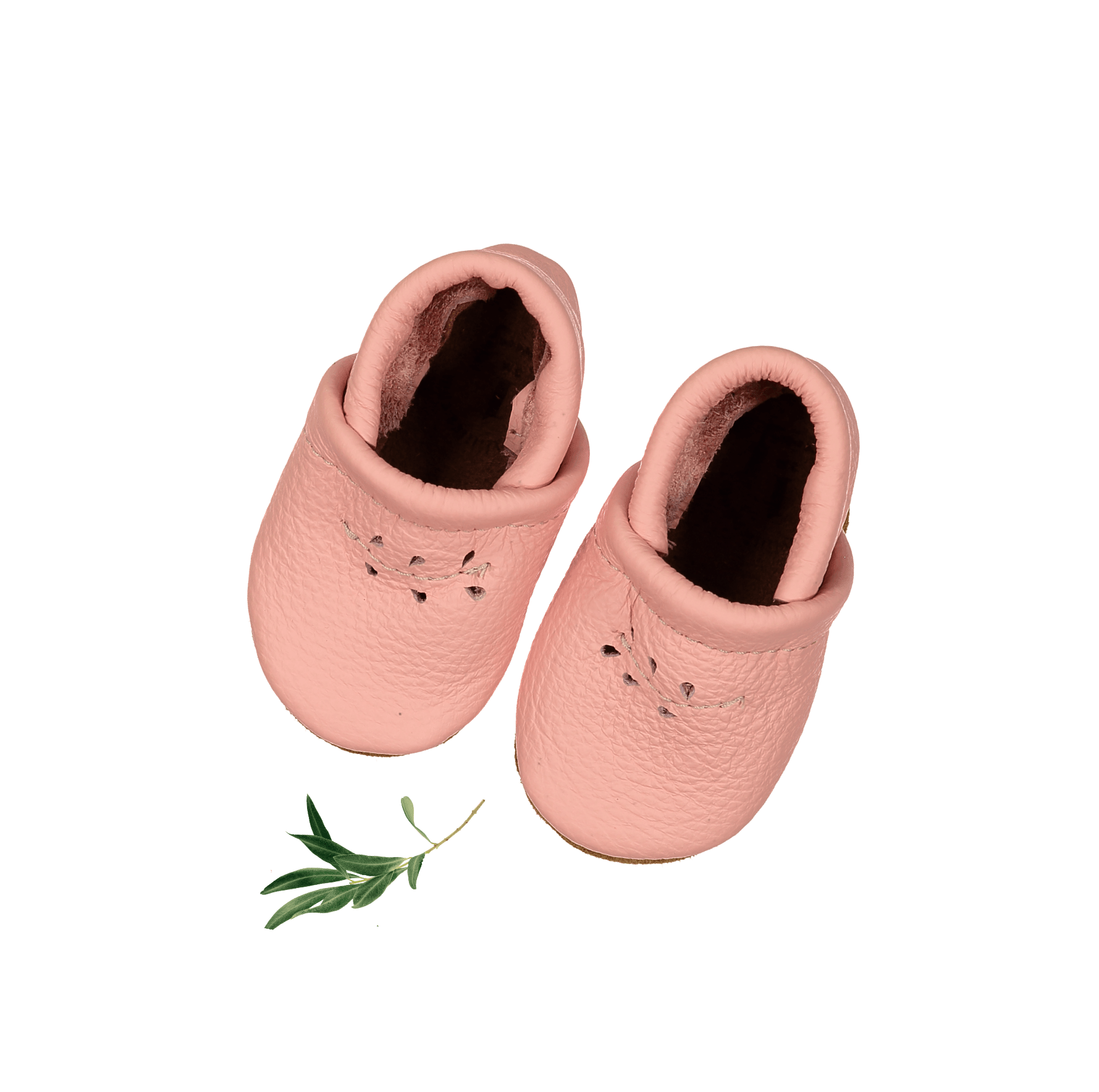 The Leather Mocc - Coral