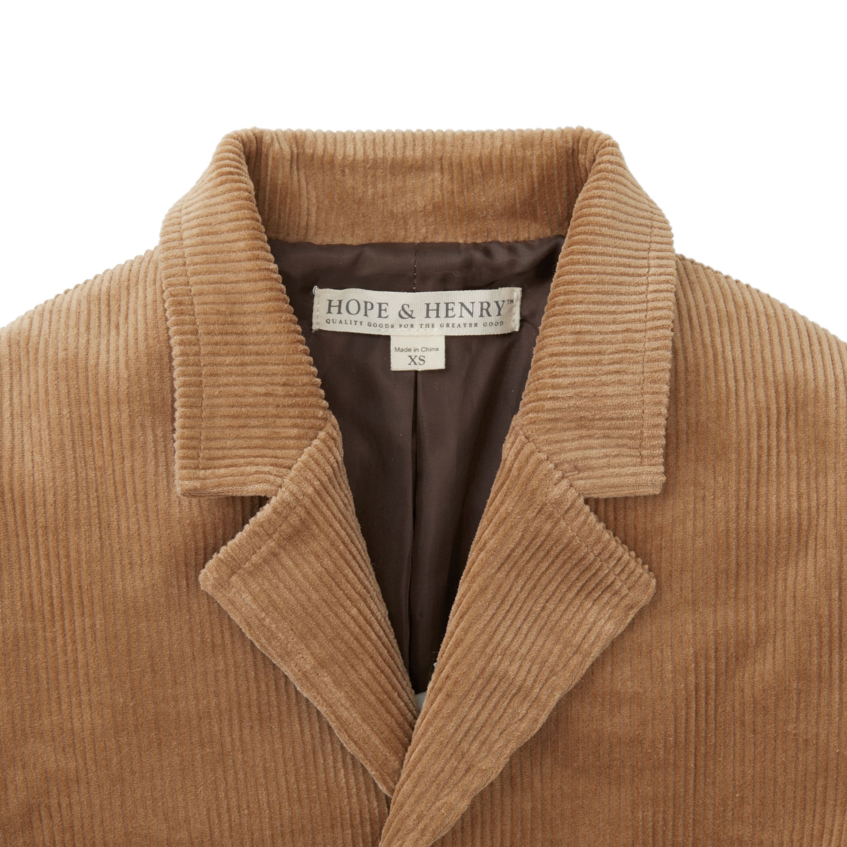 Corduroy Blazer With Elbow Patches