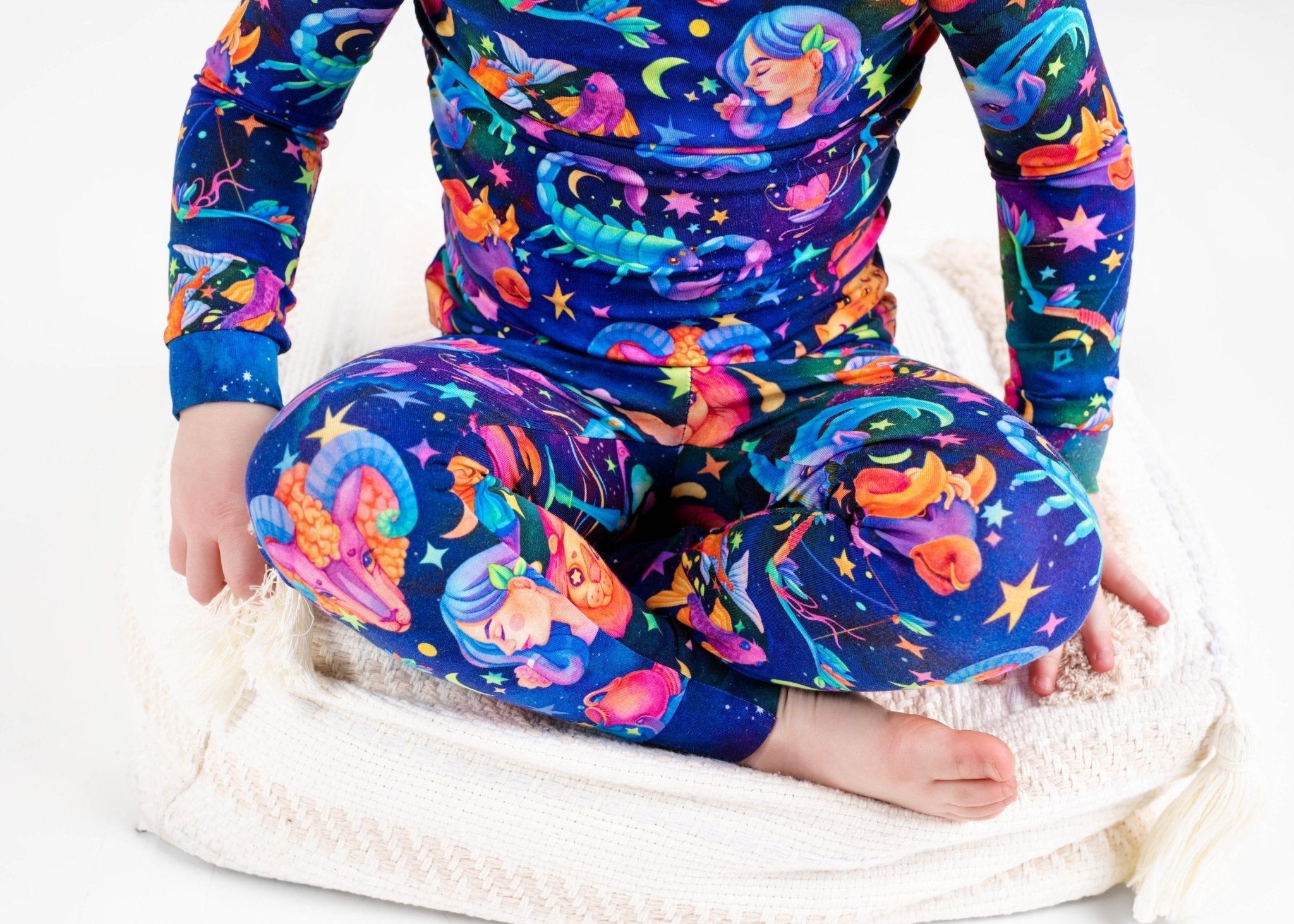 Cosmic Cuddles Zodiac Long Sleeve Pj's