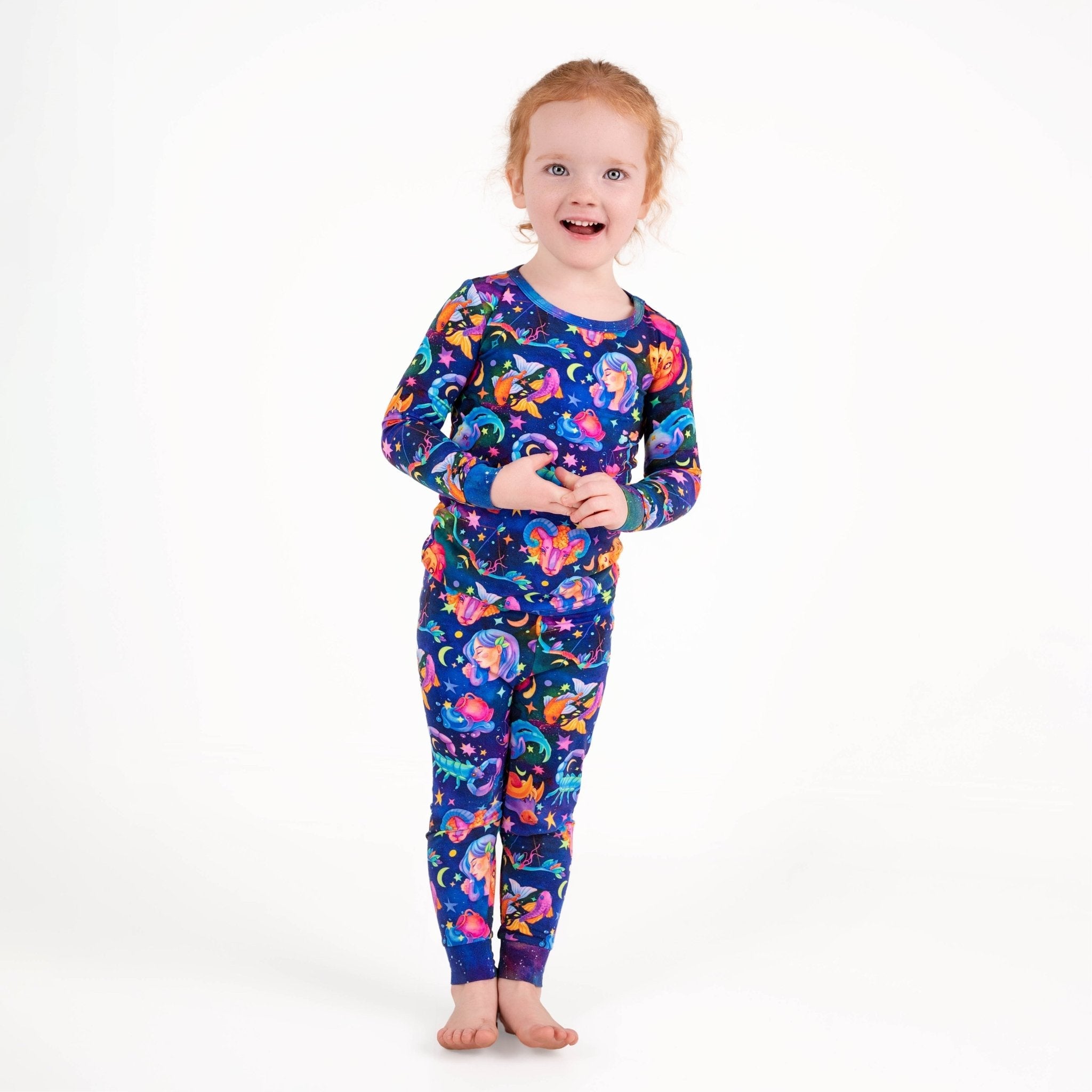 Cosmic Cuddles Zodiac Long Sleeve Pj's