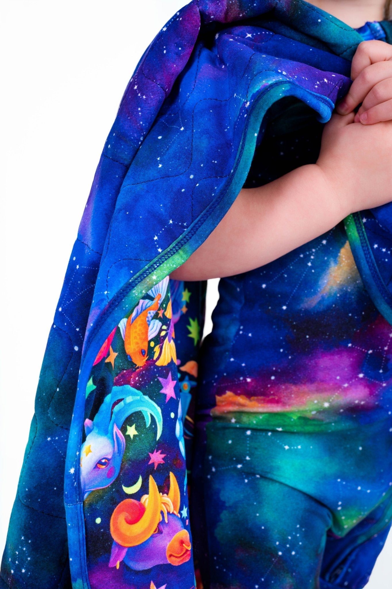 Cosmic Cuddles Zodiac Mini Quilted Blanket