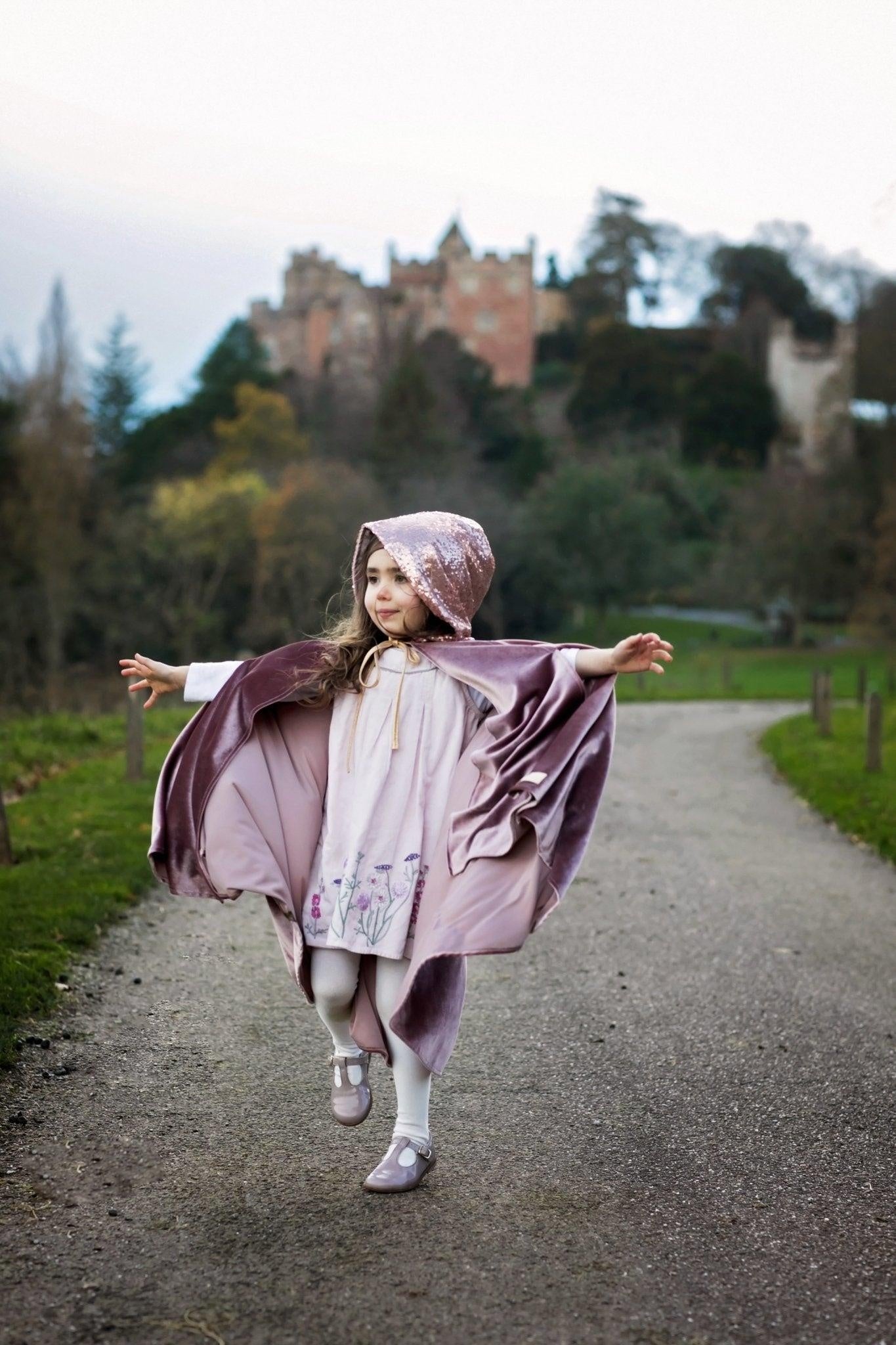 Cosmic Pearl Riding Hood Magic Cape