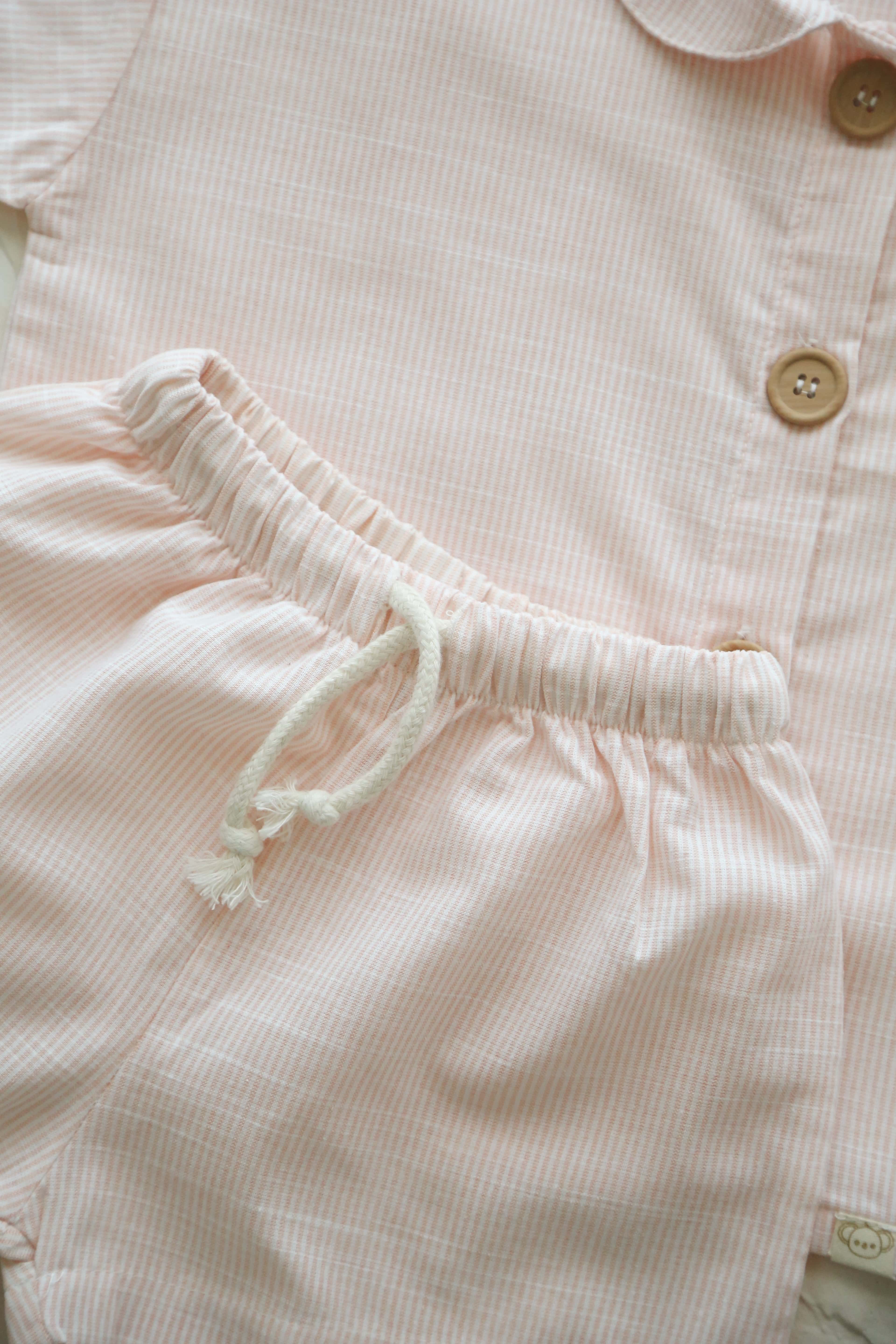 Girl Shirt-short Set