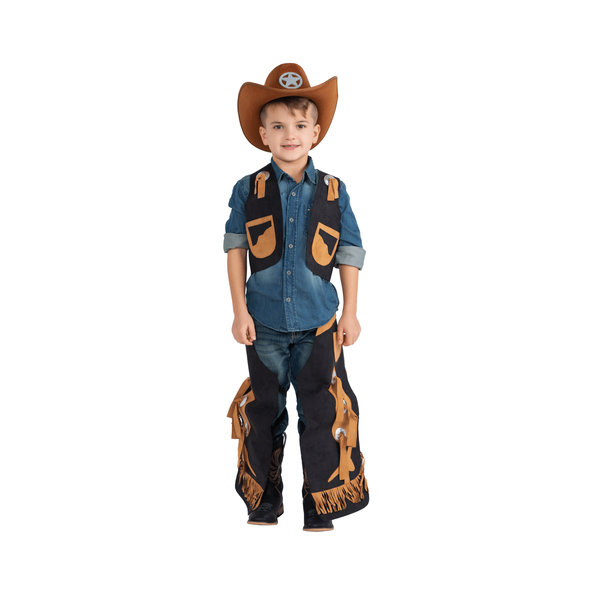 Cowboy Chaps And Vest
