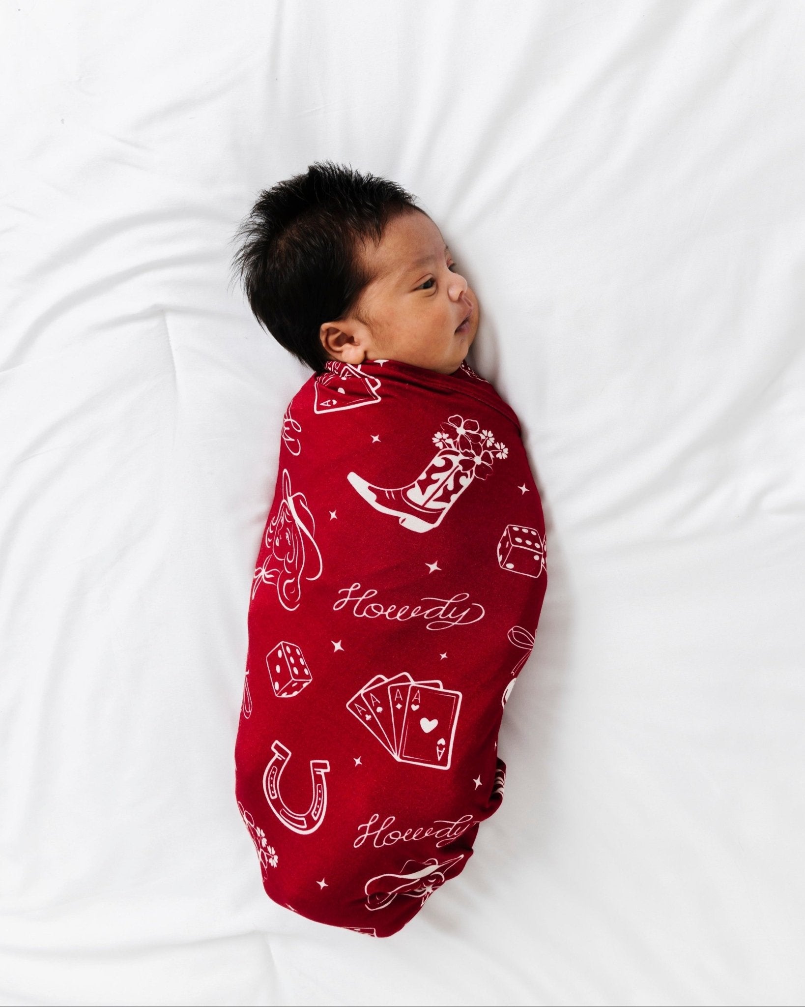 Cowgirl Stretch Swaddle Blanket