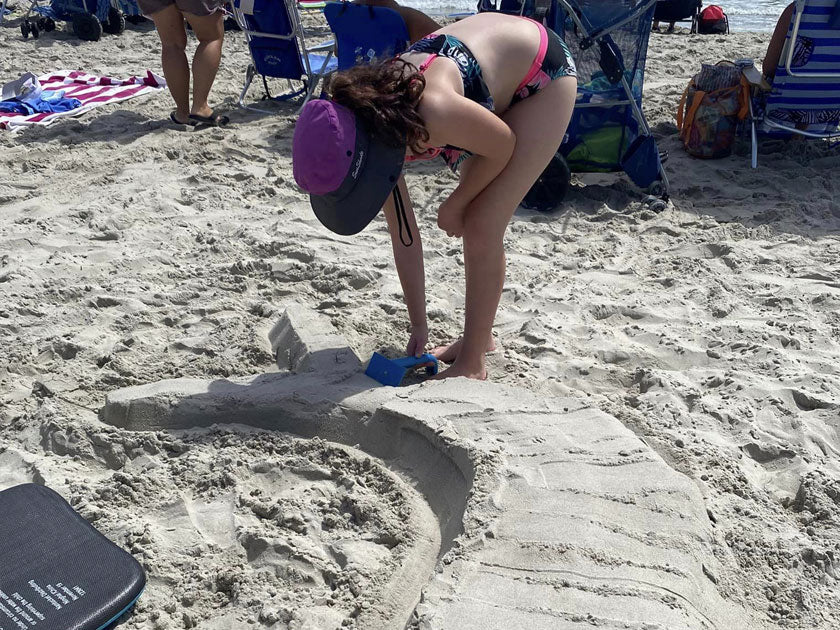 Tool Kit For Perfect Mermaids, Dolphins Or Dragons On The Beach