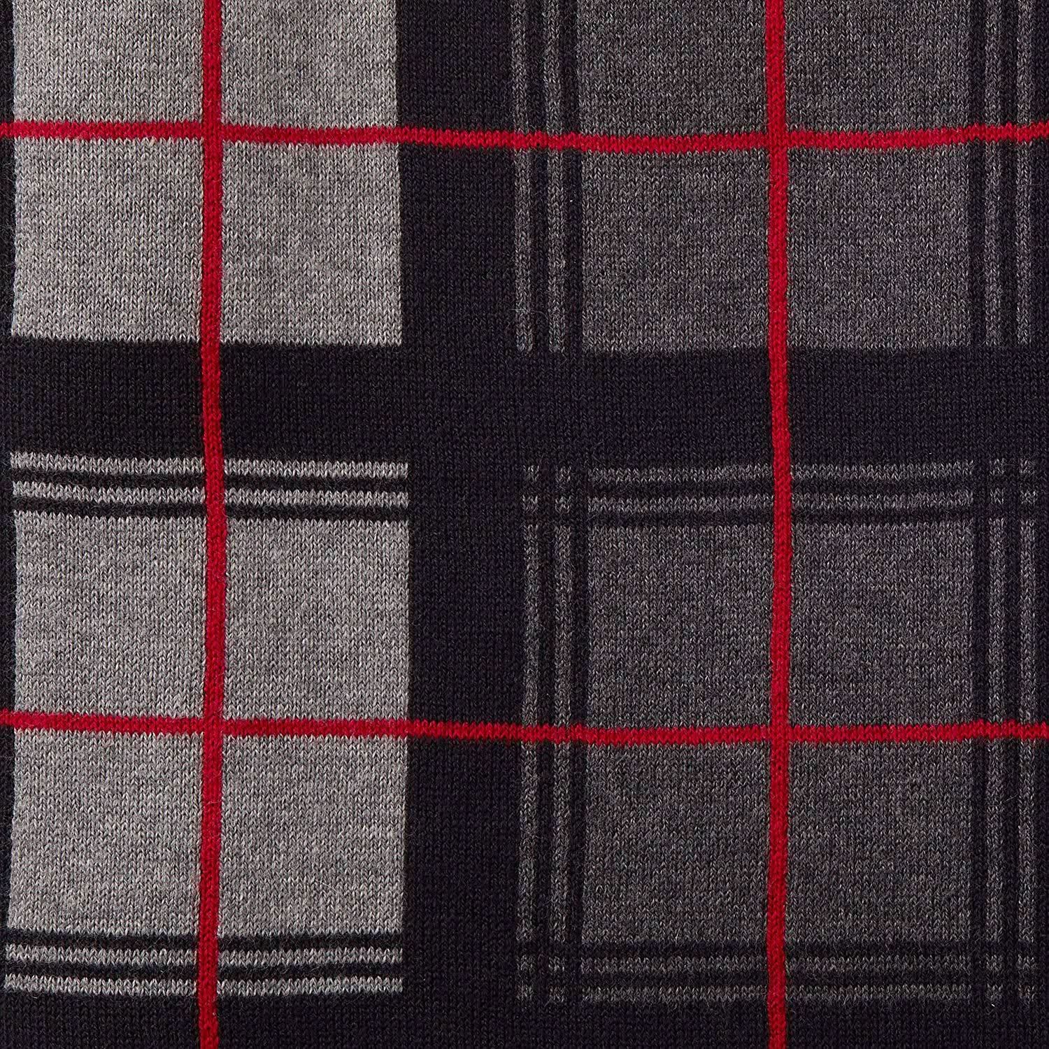 Crewneck Pullover Sweater With Elbow Patches