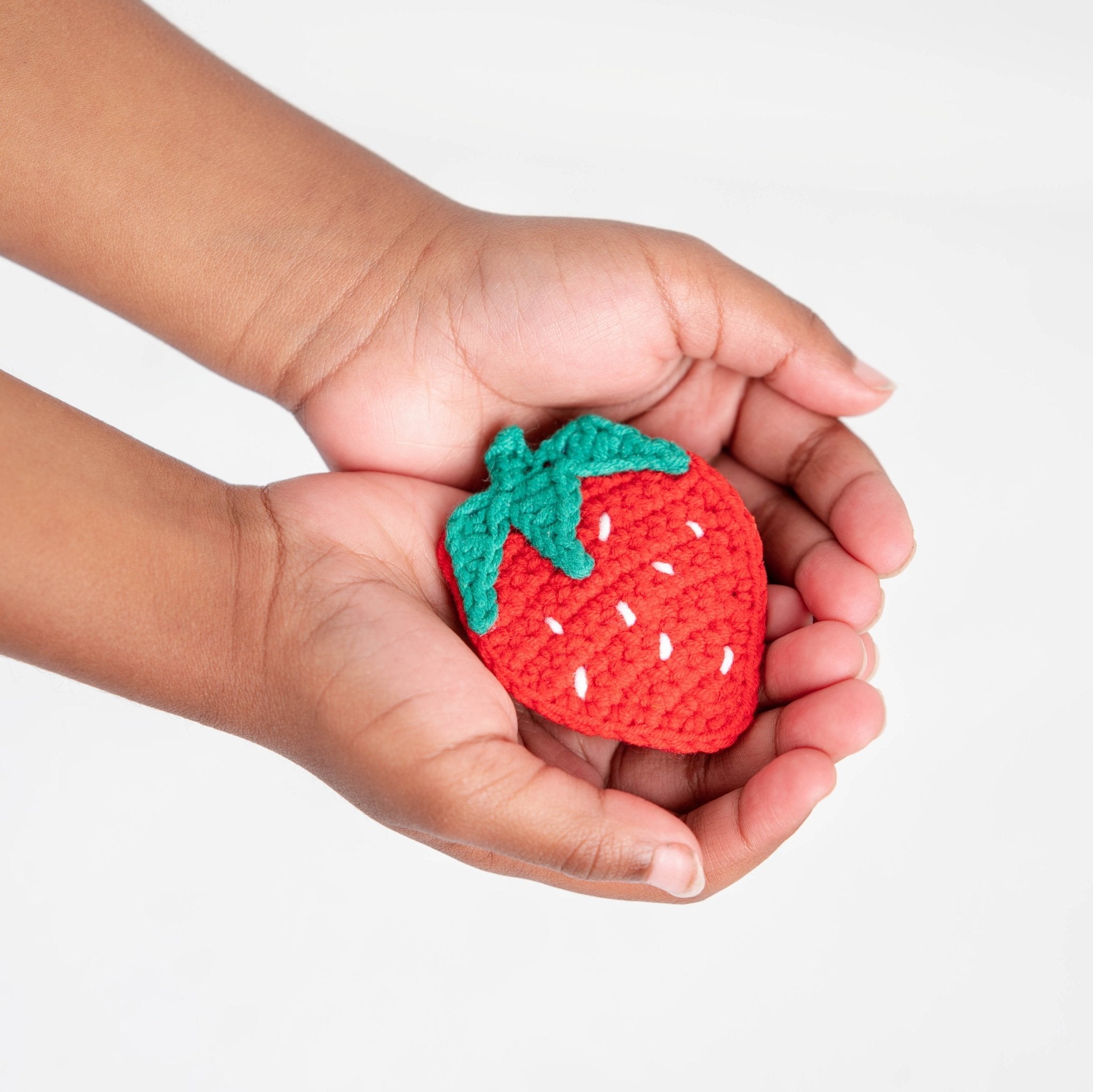 Crochet Strawberry Hair Clips Bdlj