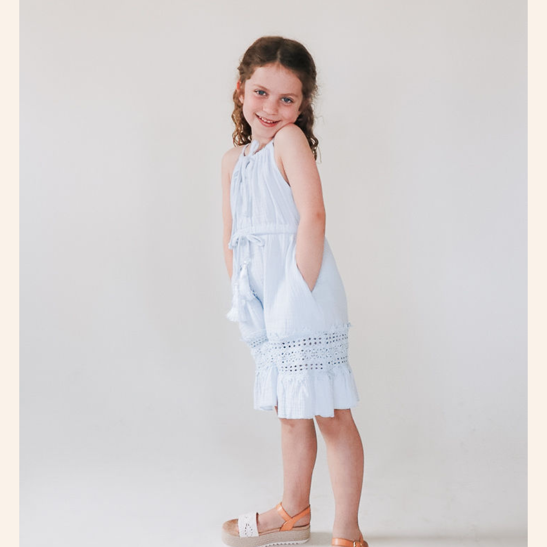 Lace Cutout Mommy & Me Dress - Child