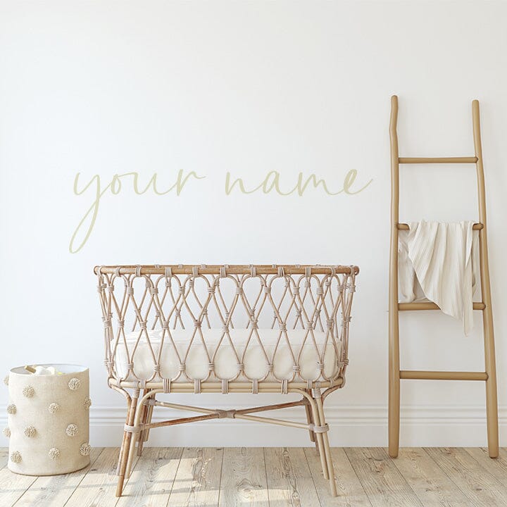 Custom Name Wall Decal