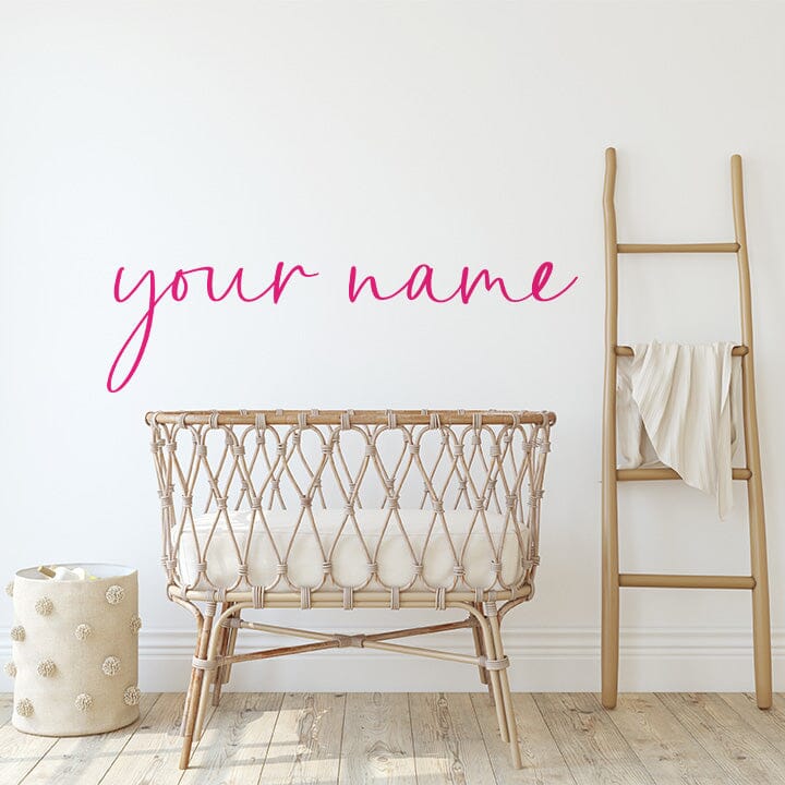 Custom Name Wall Decal