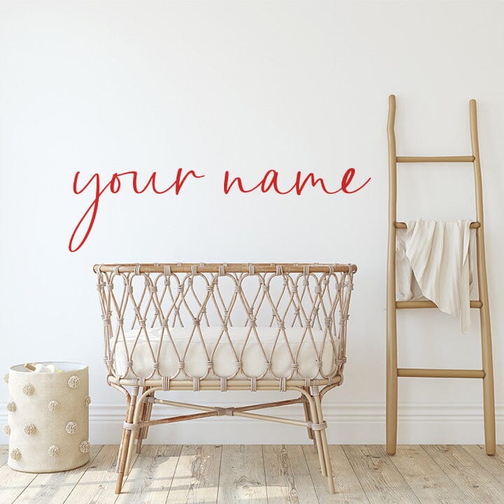 Custom Name Wall Decal