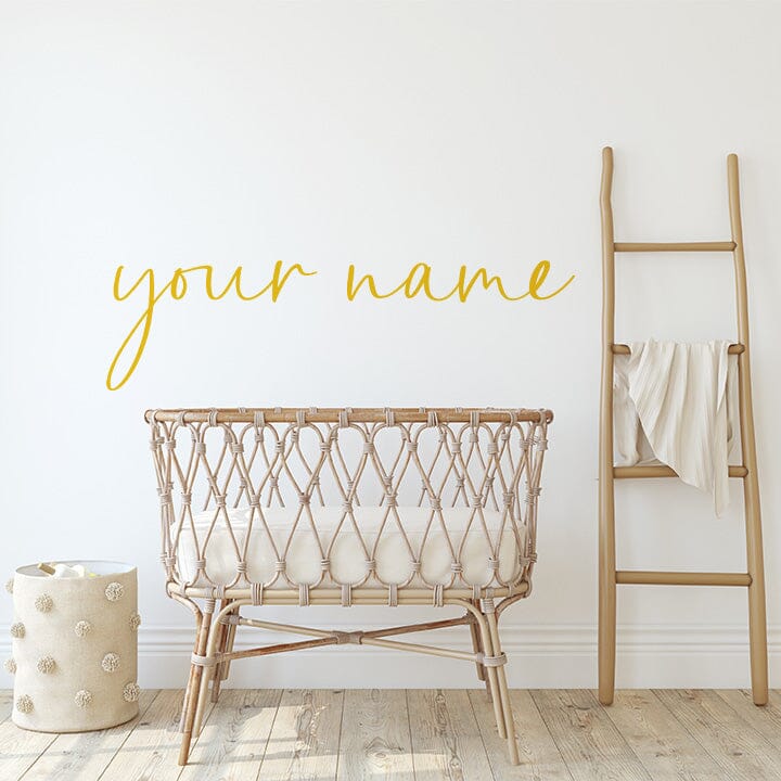 Custom Name Wall Decal