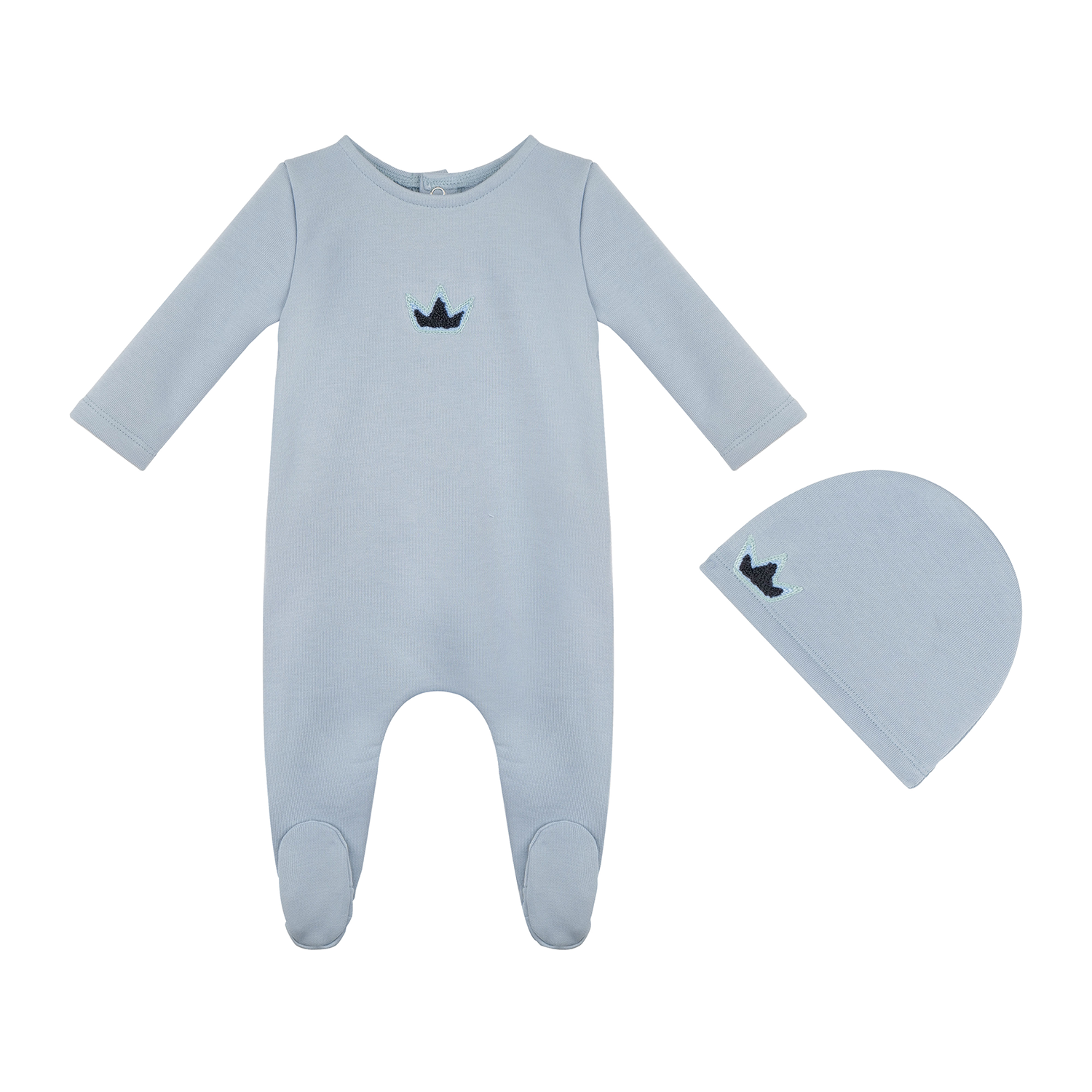 Sherpa Yarn Footie And Hat
