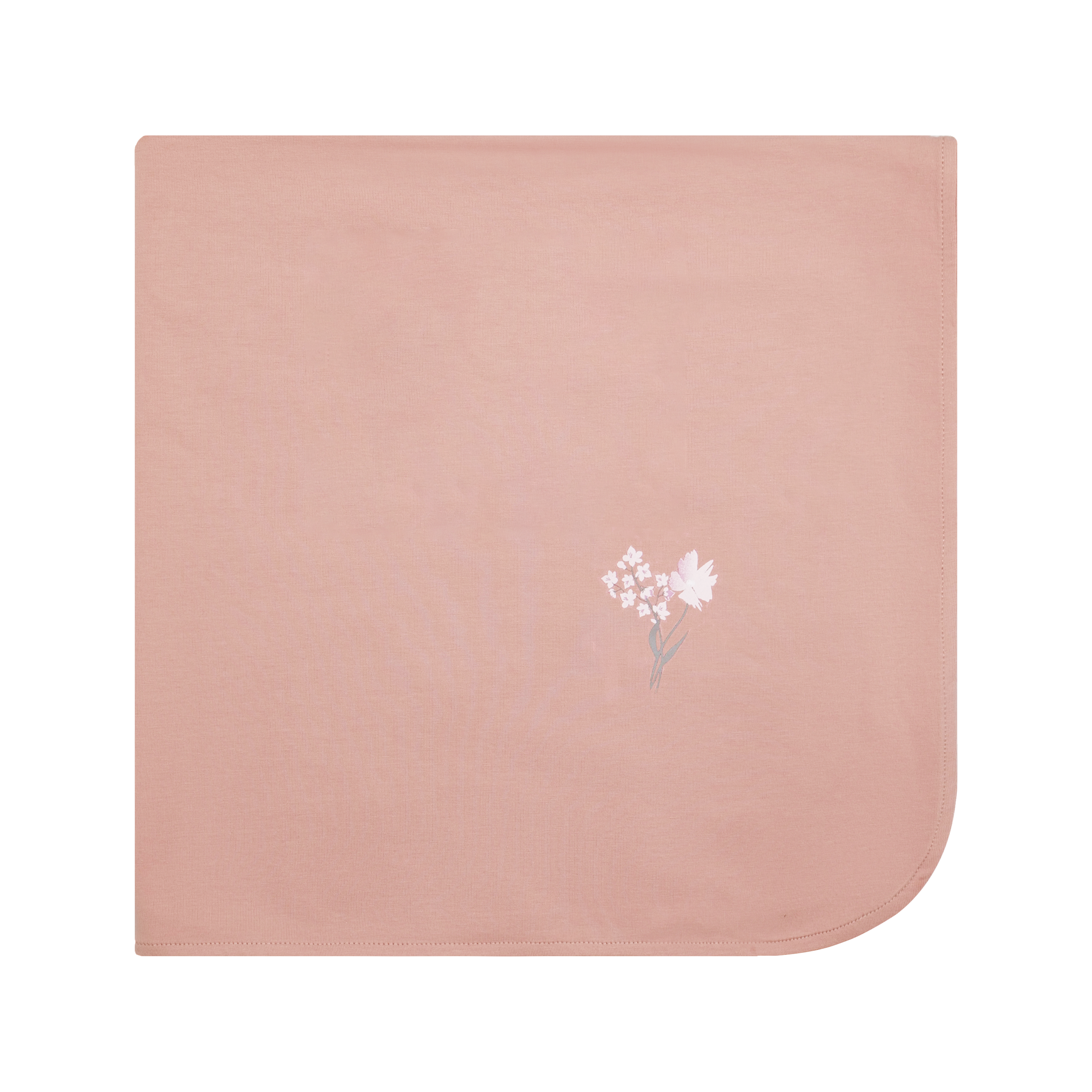 Watercolor Flower Footie And Hat