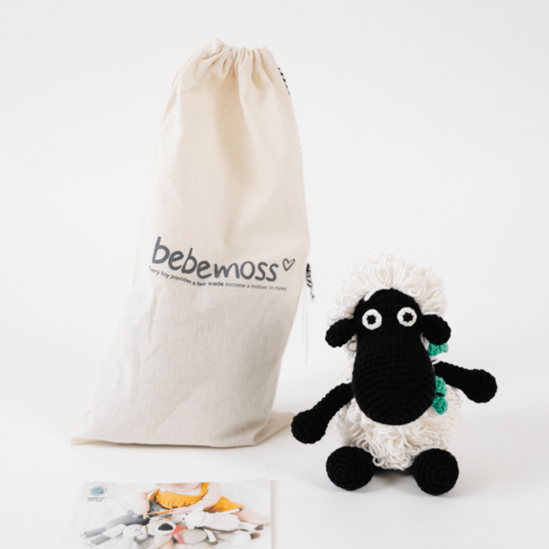 Darla The Sheep - Black Mini