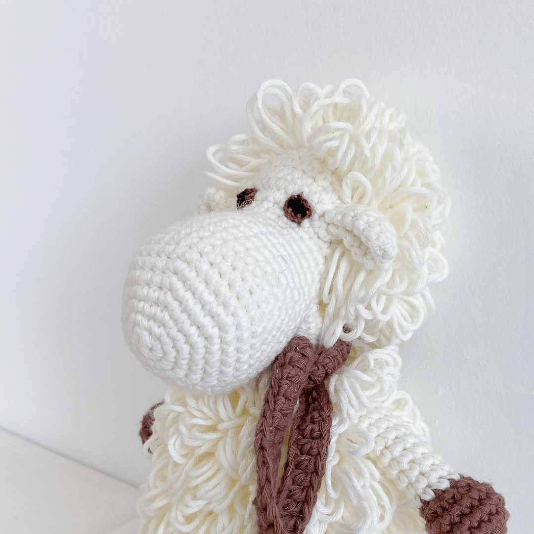 Darla The Sheep - White Mini