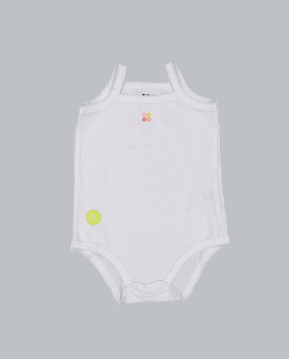 Baby Girl Sleeveless 4pc Onesie Set