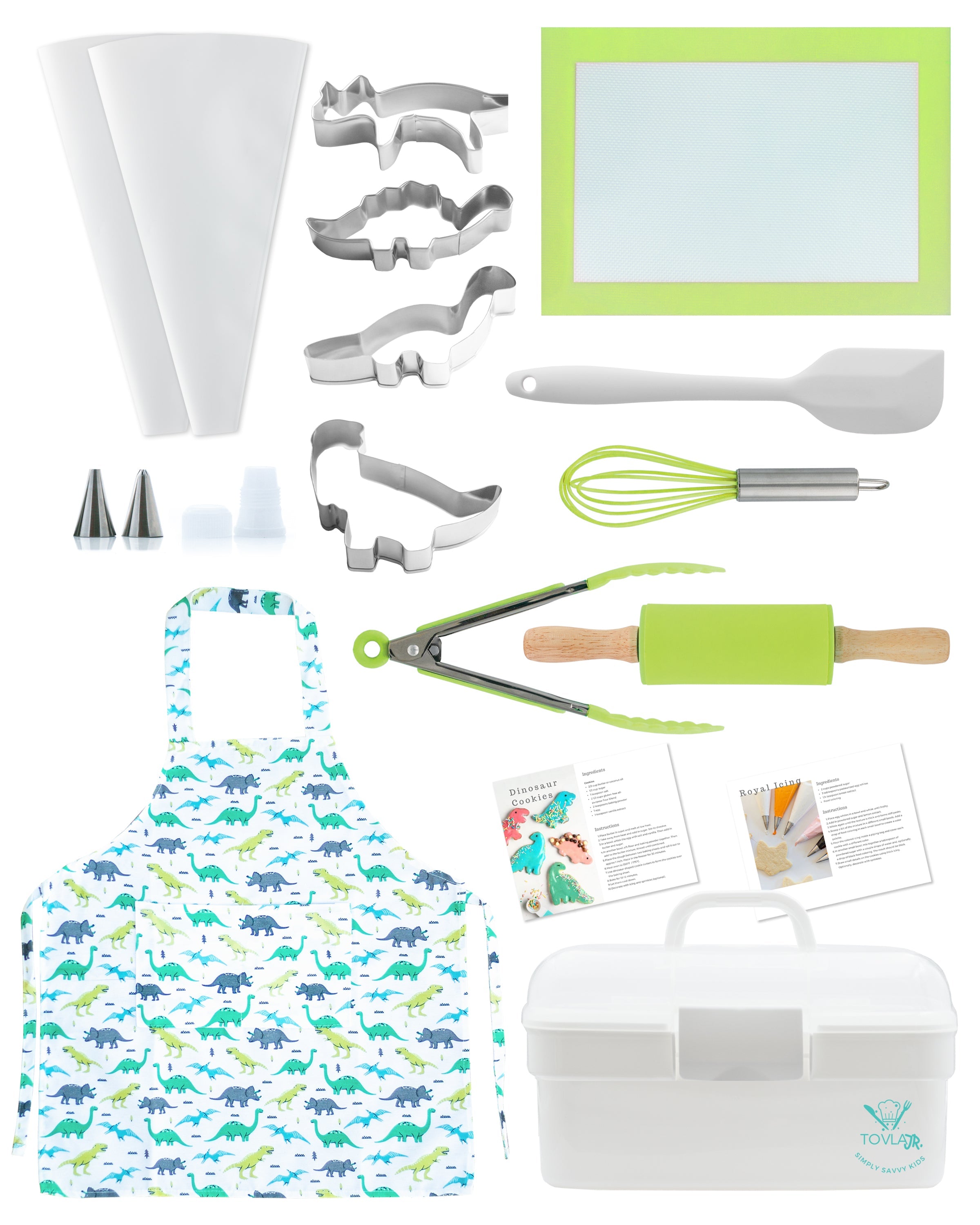Tovla Jr. Dinosaur Baking Gift Set
