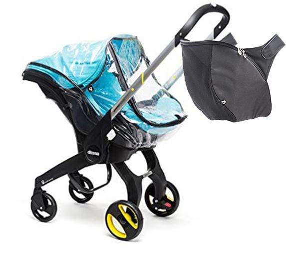 doona stroller storage bag Doona Snap-On Storage & Rain Cover for Car Seat Stroller