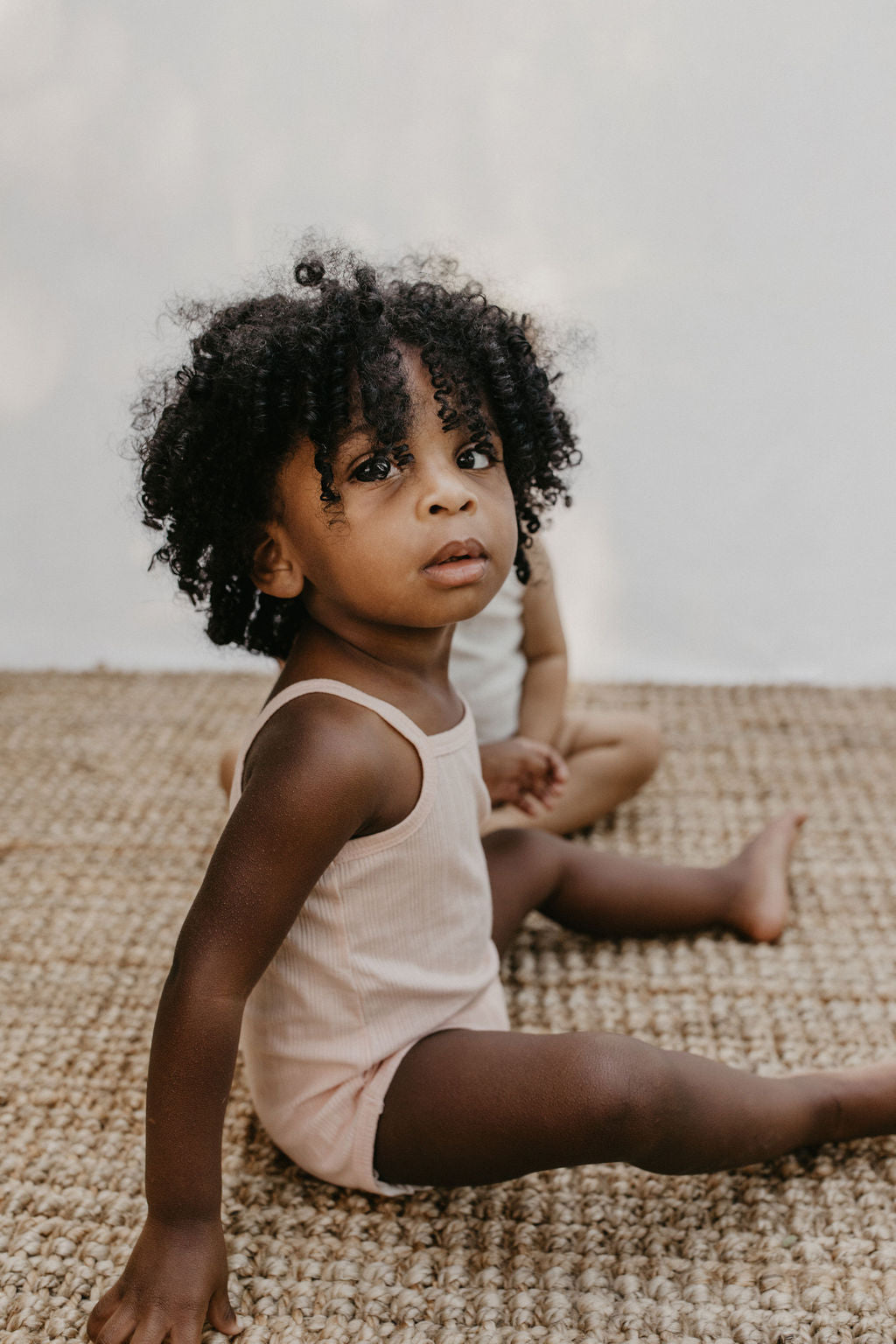 *exclusive* Baby Girl Sleeveless 4pc Onesie Set