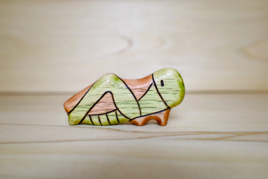 Wooden Cricket Toy