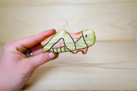 Wooden Cricket Toy