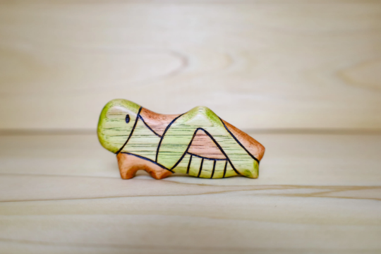 Wooden Cricket Toy